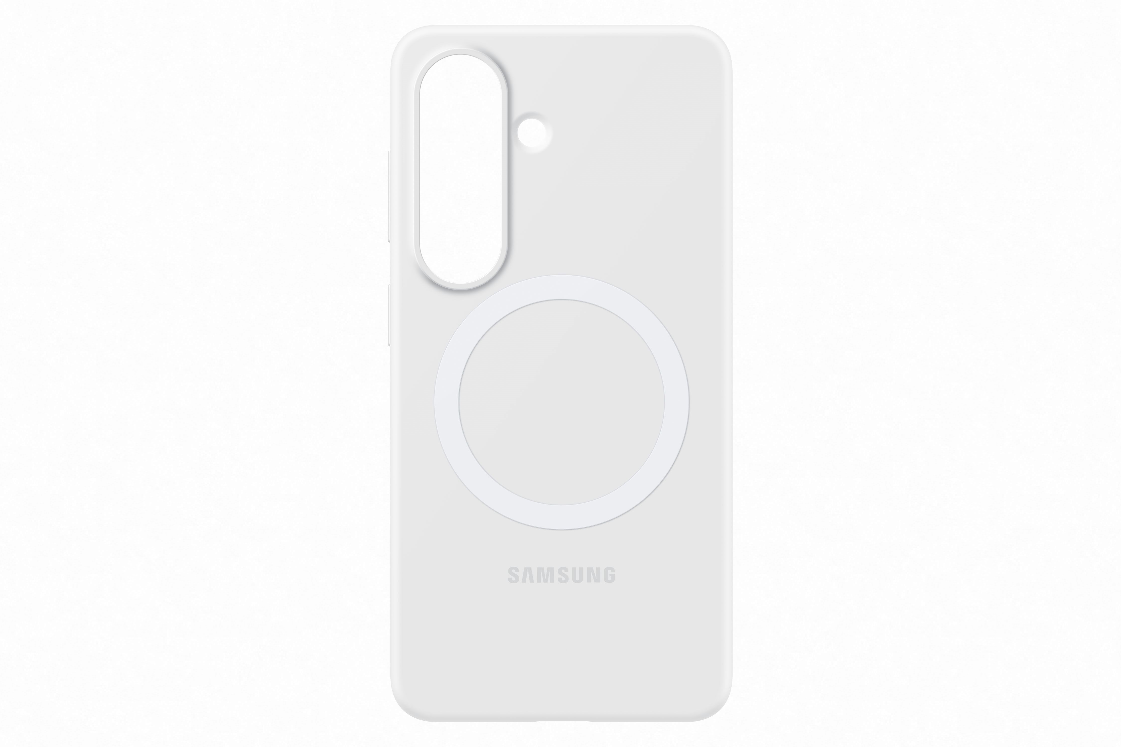 Samsung Galaxy S26 Silicone Magnet Case - White Mobilcover EF-ES942CWEGWW