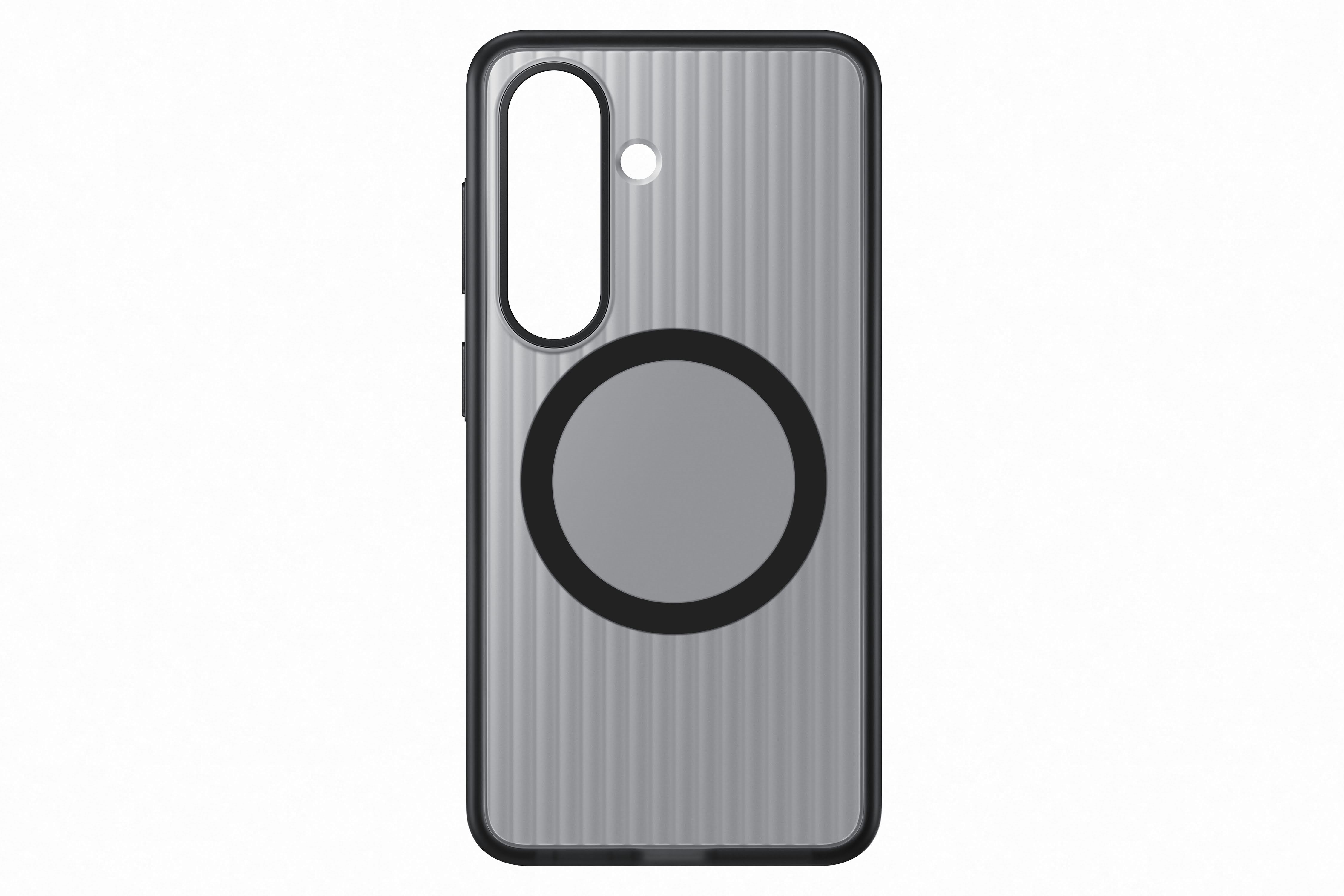 Samsung Galaxy S26 Rugged Magnet Case - Black Transparent Mobilcover EF-RS942CBEGWW