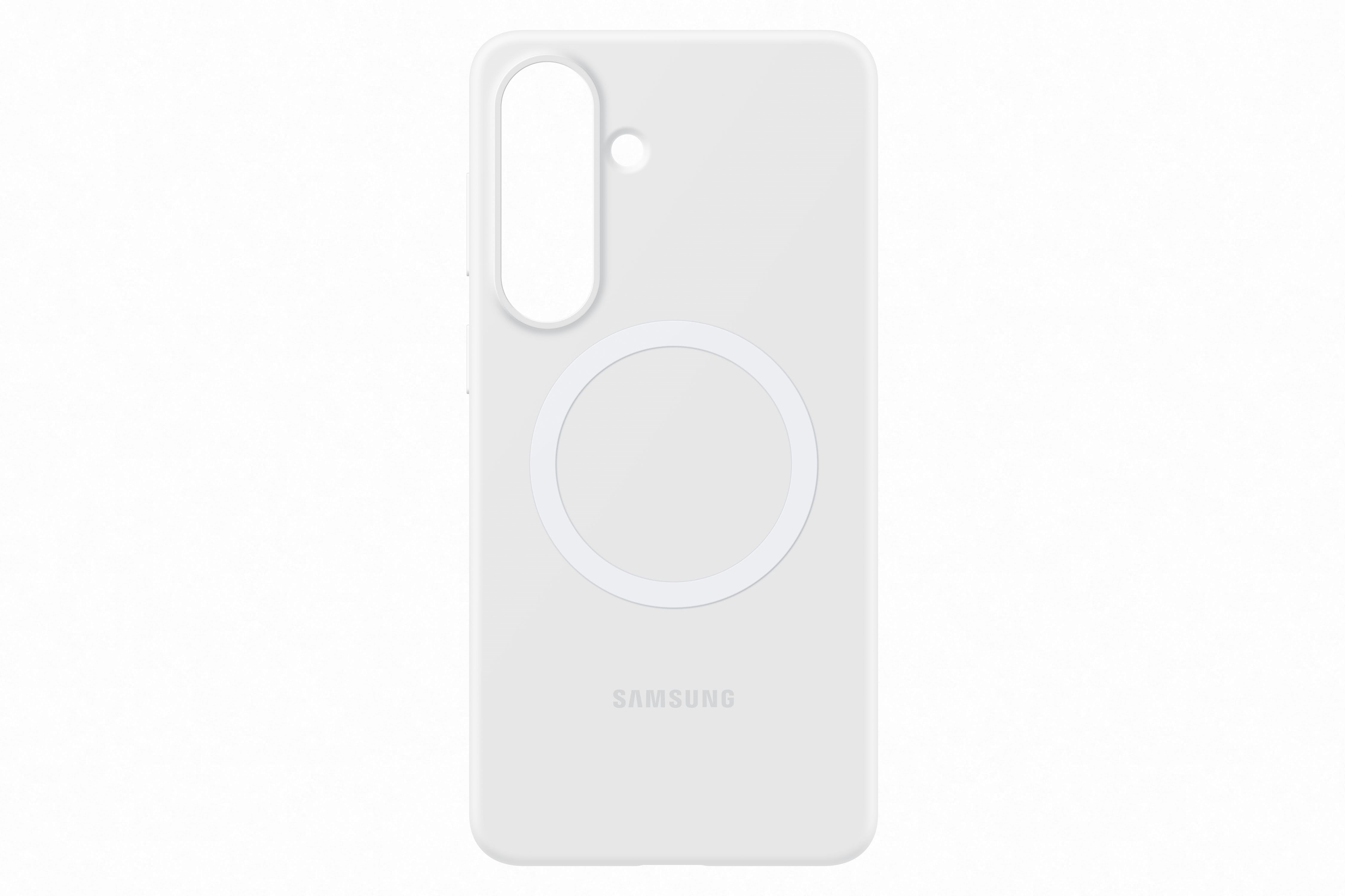 Samsung Galaxy S26+ Silicone Magnet Case - White Mobilcover EF-ES947CWEGWW