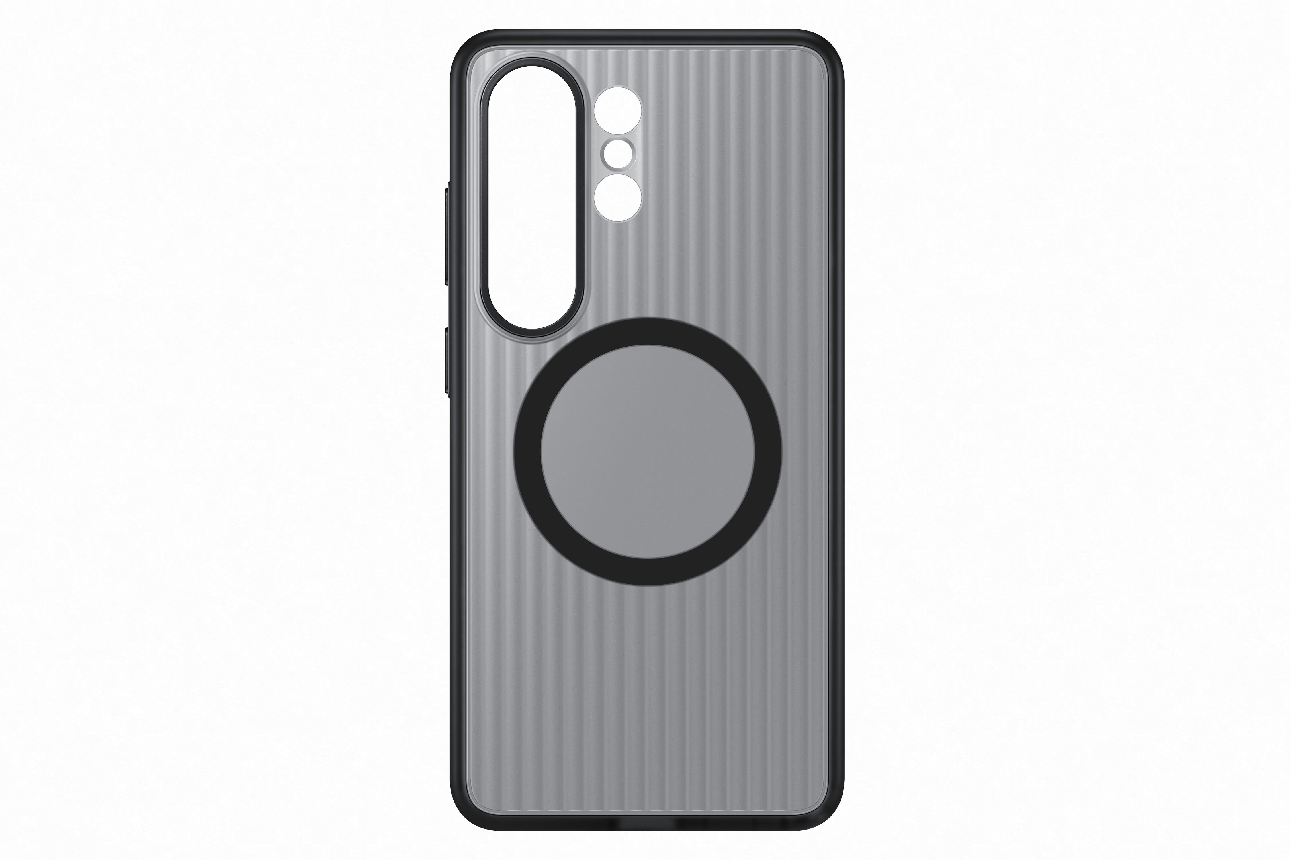 Samsung Galaxy S26 Ultra Rugged Magnet Case - Black Transparent Mobilcover EF-RS948CBEGWW