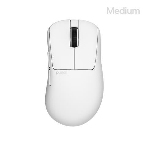 Pulsar Xlite CRAZYLIGHT Medium Wireless (Uyuni White) - Gaming Mus - Optisk - 5 knapper - Hvid Mus PXLCL202
