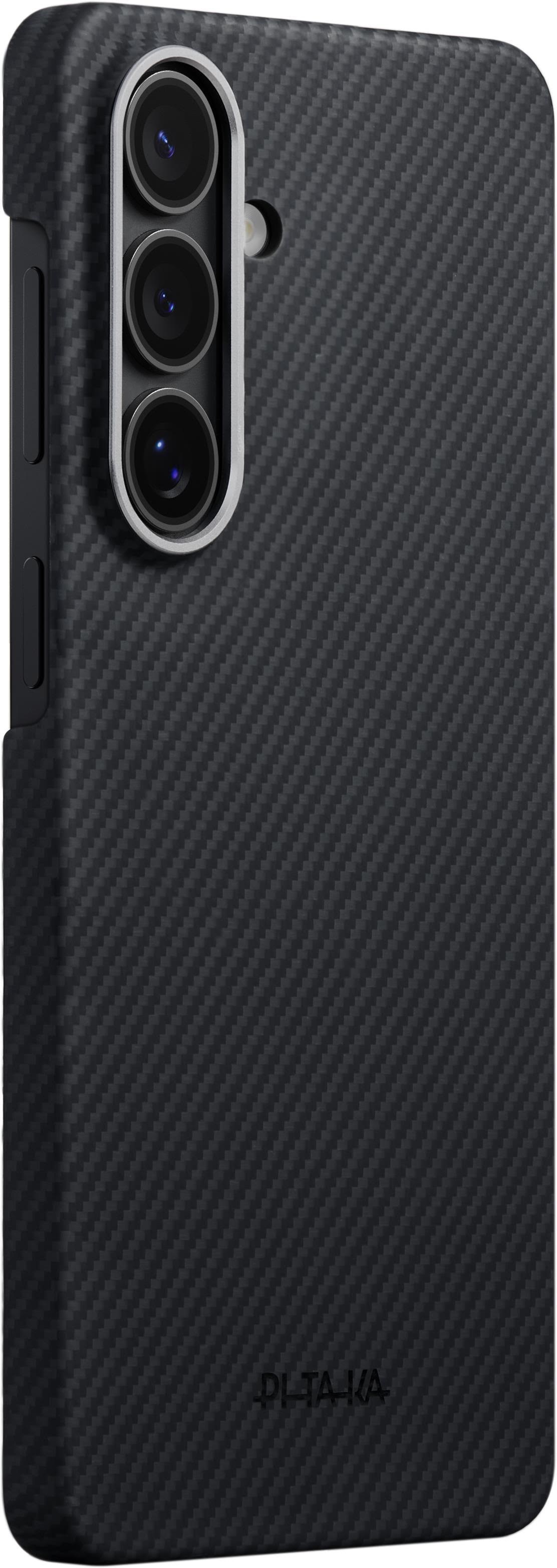 PITAKA Edge Case - Black/Grey Twill - Samsung Galaxy S26+ Mobilcover KS2601S