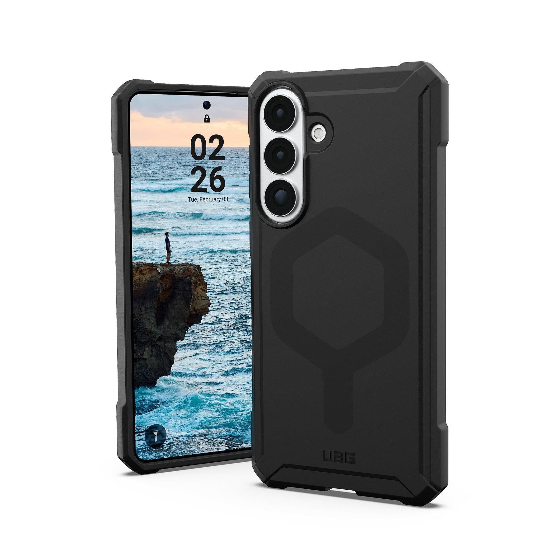 UAG Essential Armor - Black - Samsung Galaxy S26+ Mobilcover 214533114040