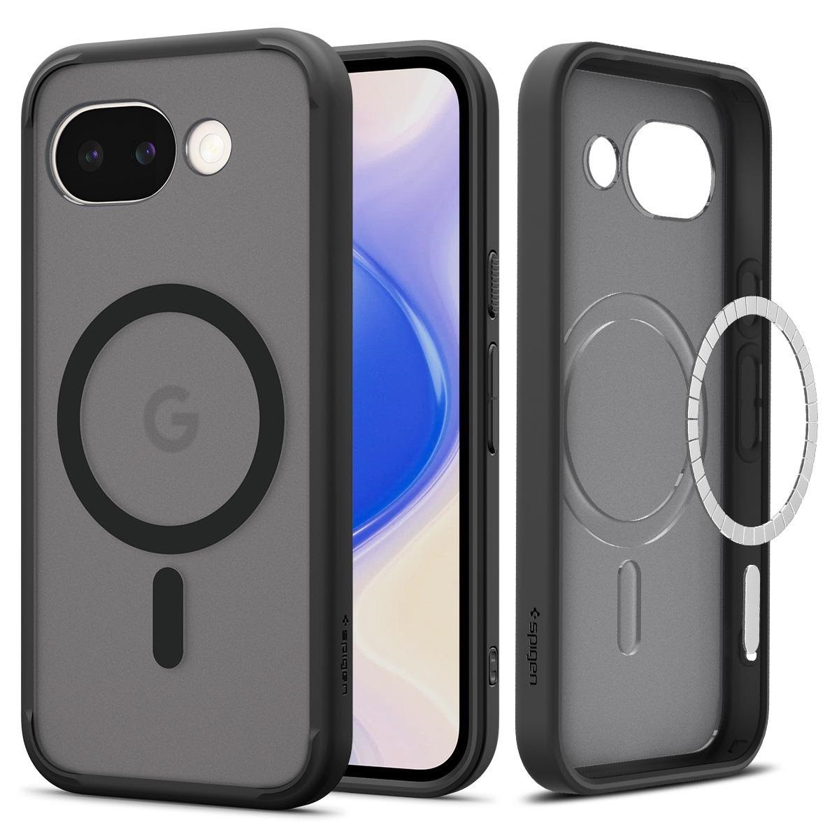 Spigen Ultra Hybrid MagSafe - Frost Black - Google Pixel 10a Mobilcover ACS11278