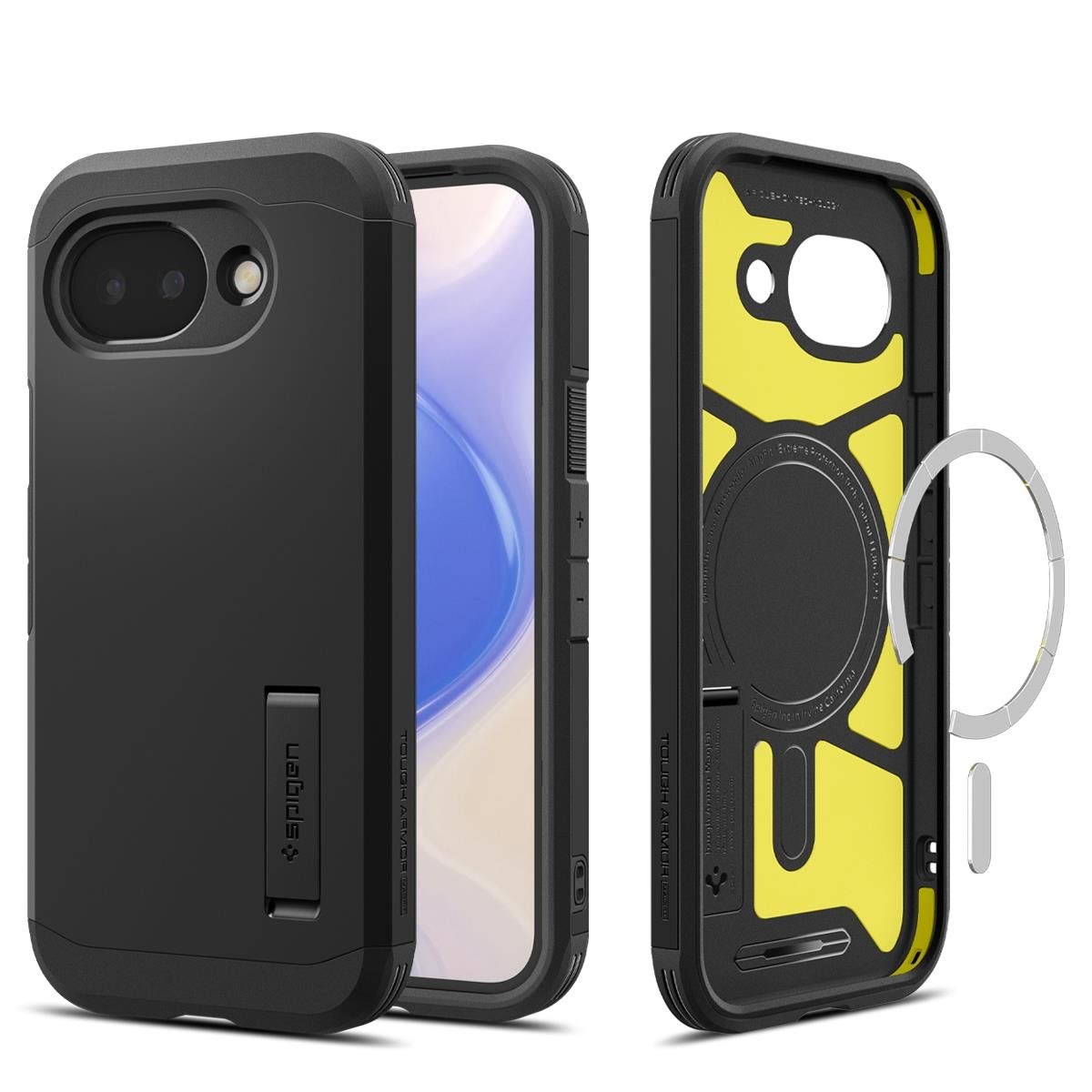 Spigen Tough Armor MagSafe - Black - Google Pixel 10a Mobilcover ACS11280