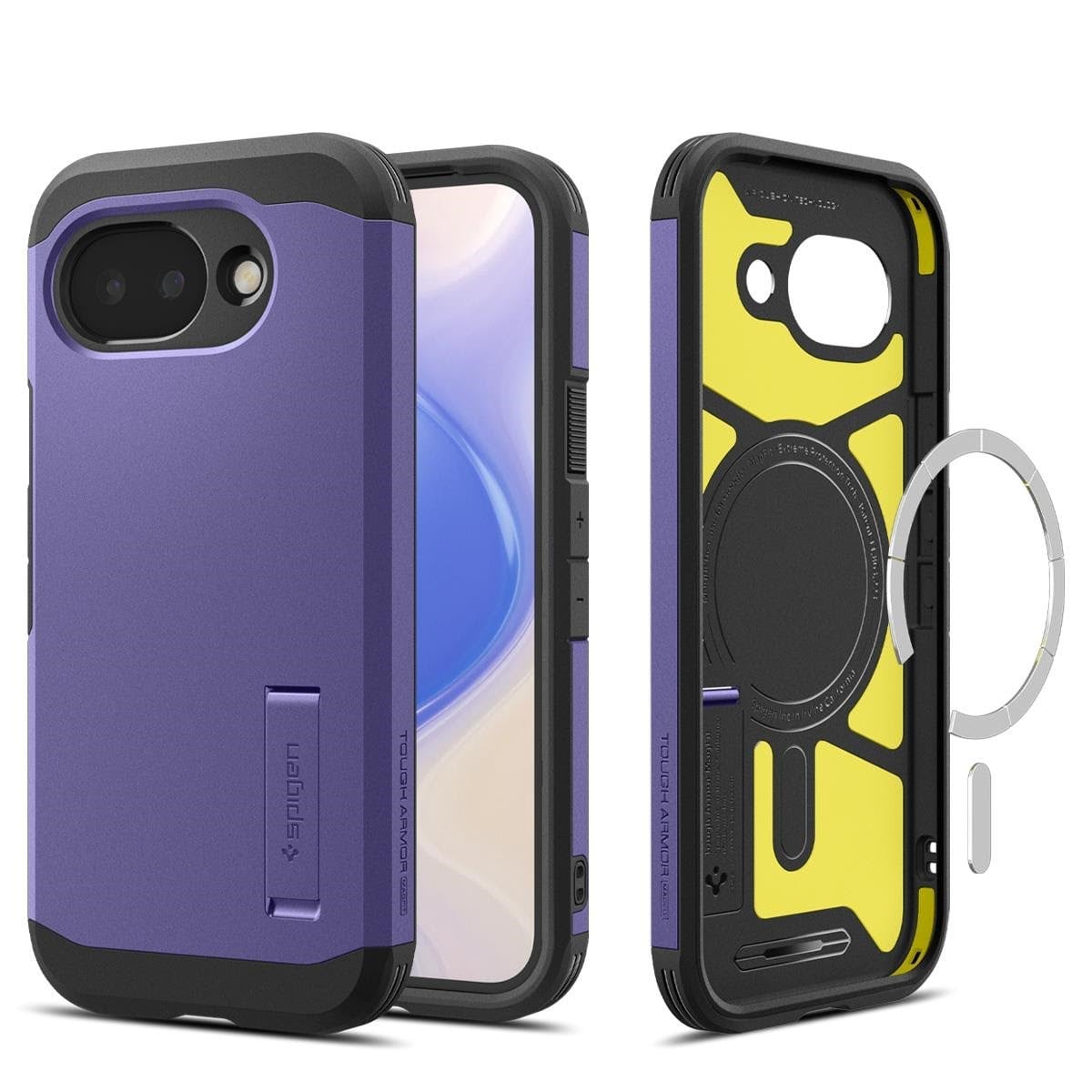 Spigen Tough Armor MagSafe - Ash Violet - Google Pixel 10a Mobilcover ACS11281