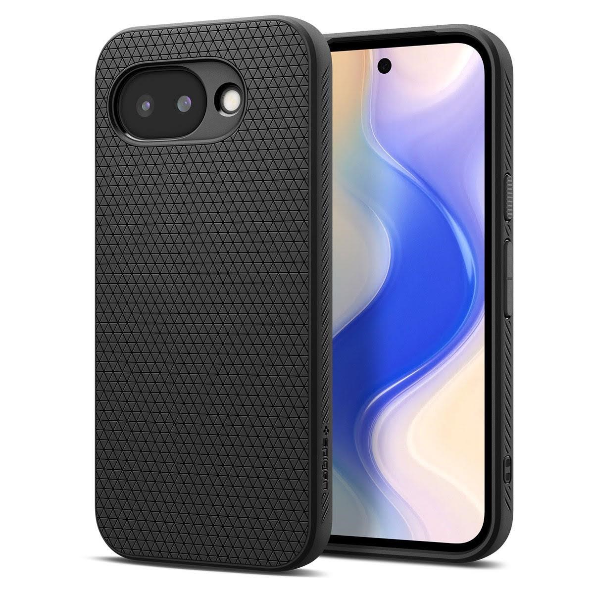 Spigen Liquid Air - Matt Black - Google Pixel 10a Mobilcover ACS11285