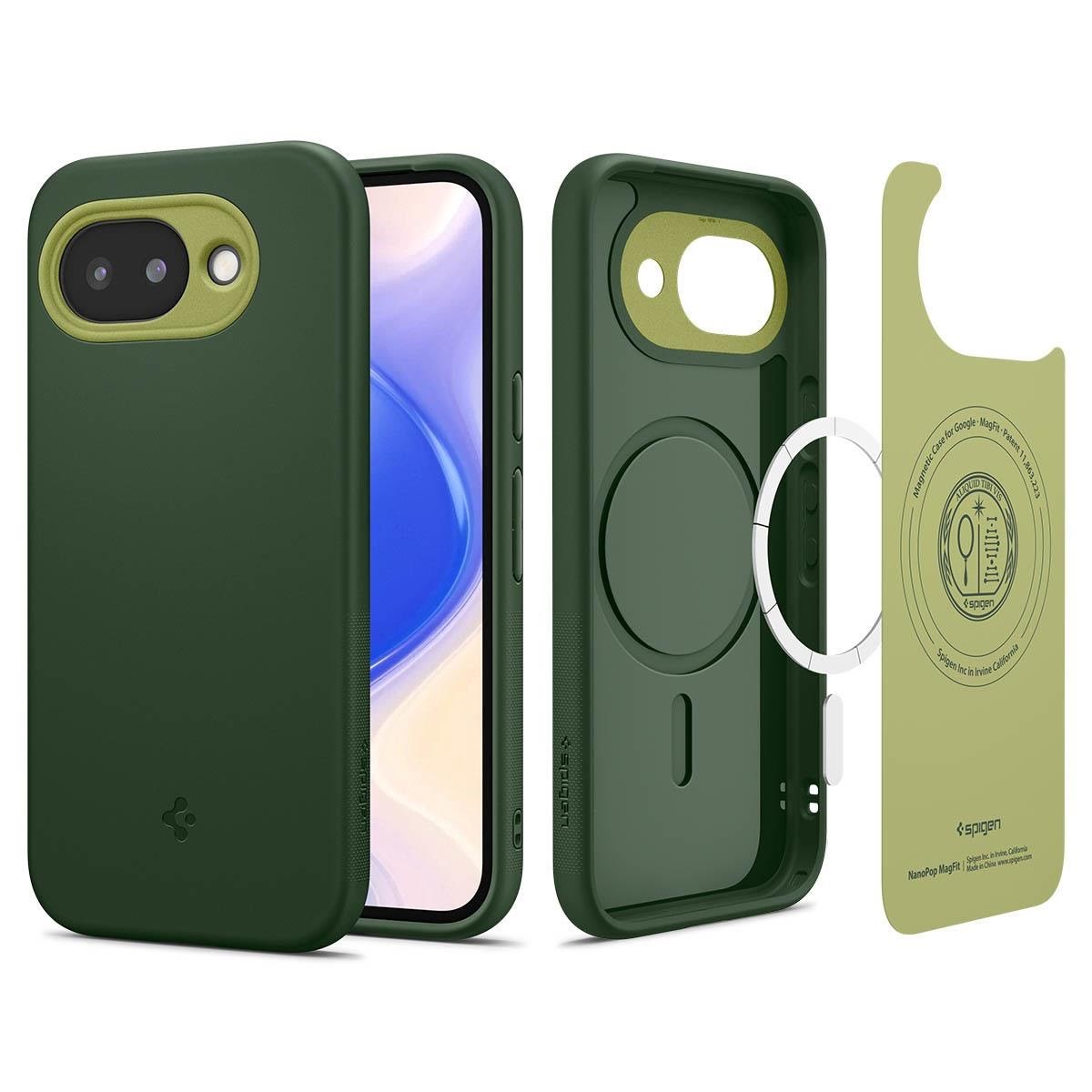 Spigen Nano Pop MagSafe - Avo Green - Google Pixel 10a Mobilcover ACS11288