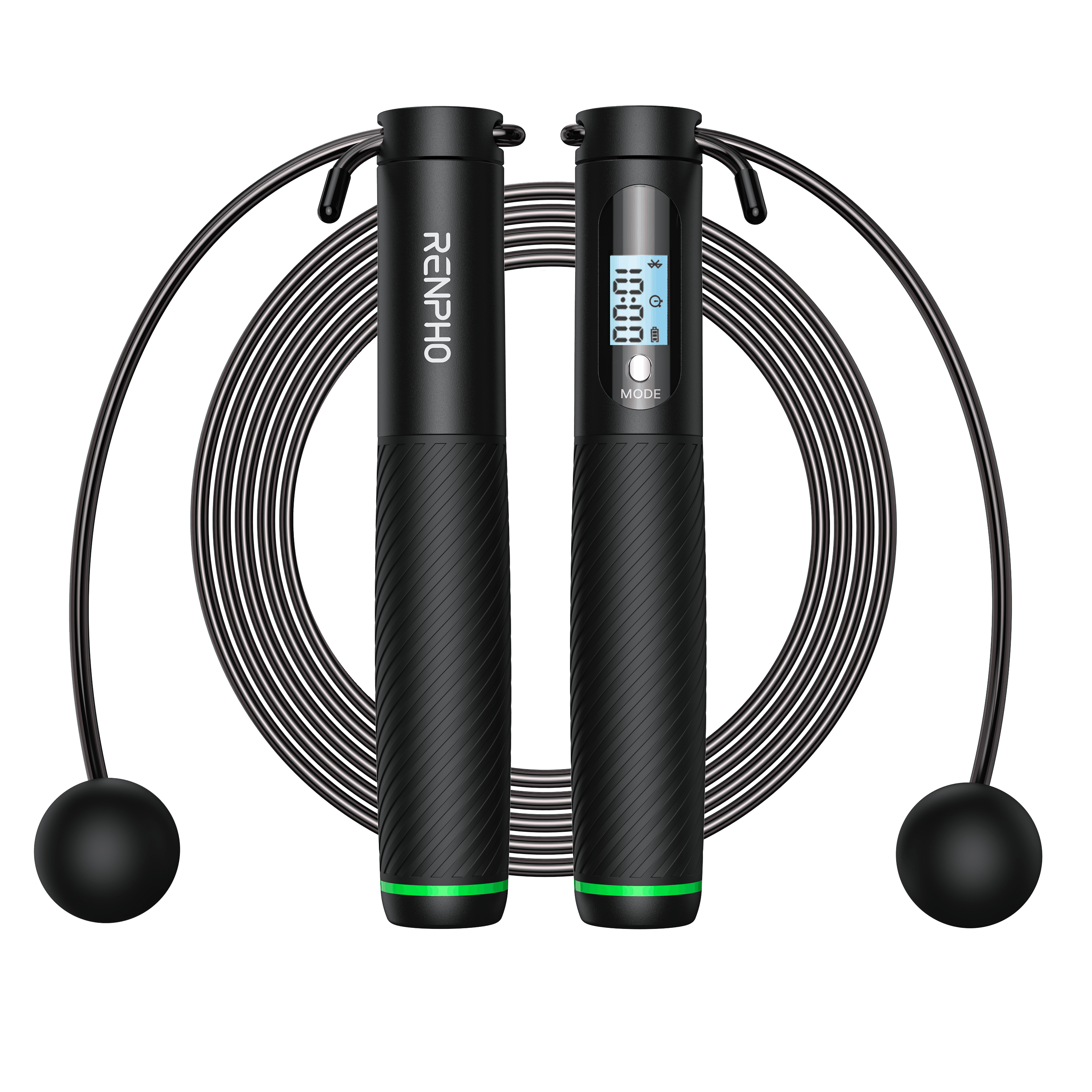 RENPHO Smart Jump Rope Træningsudstyr PEU-Q008-BK