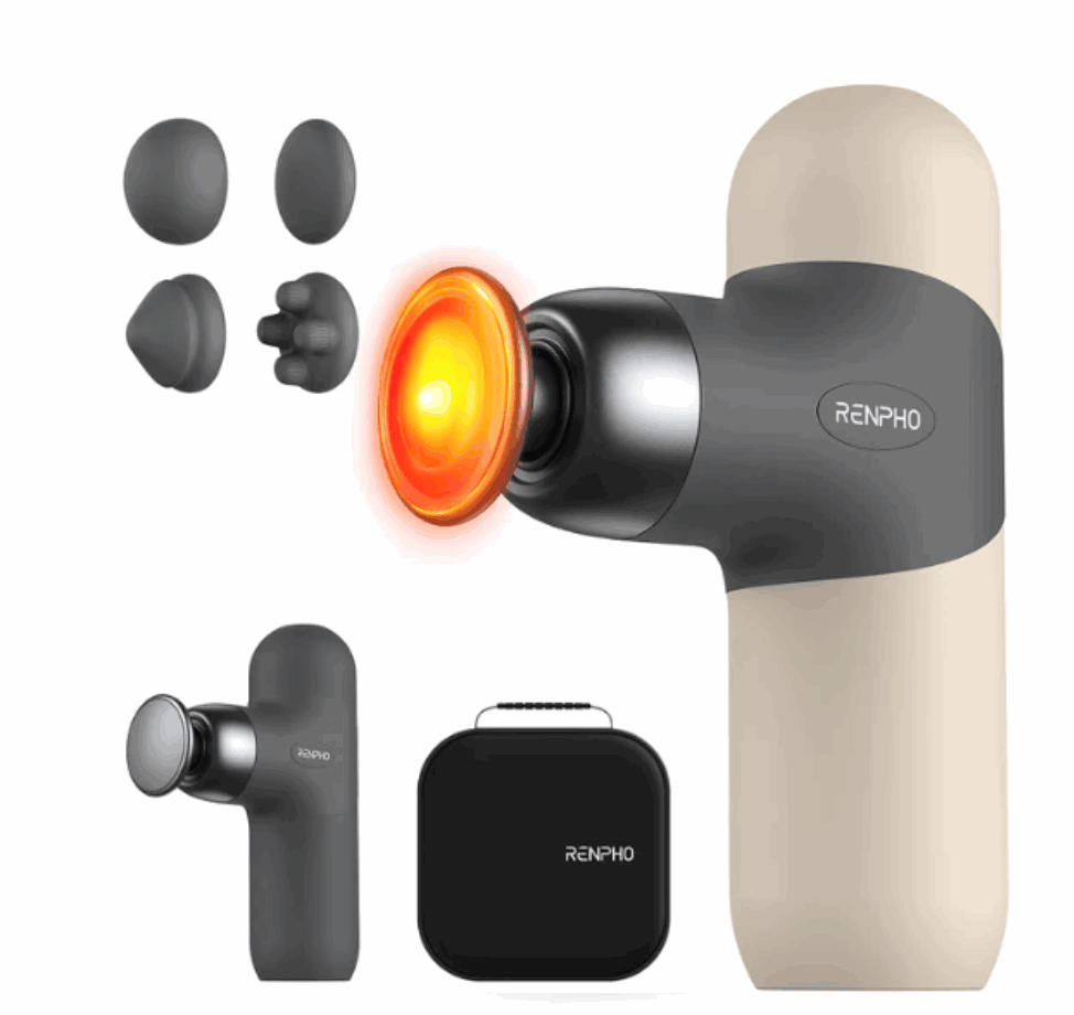 RENPHO Mini Massager - 2 sleeves Masse PEU-R-WMG10-GY