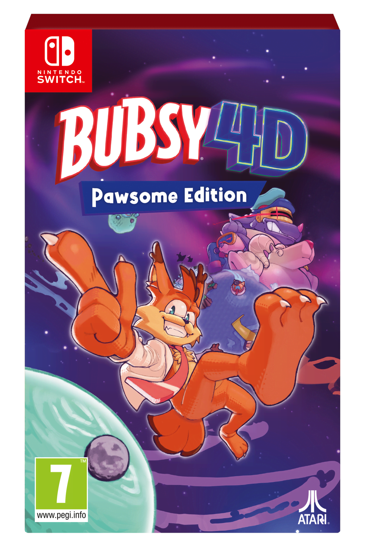 Bubsy 4D (Pawsome Edition) - Nintendo Switch - Platform
