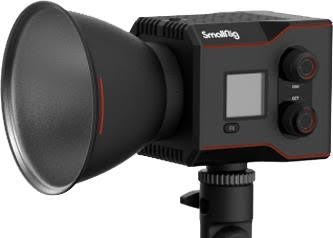 SmallRig 4376 LED Video Light COB RC 60B with Powerbank Clamp Fotoudstyr