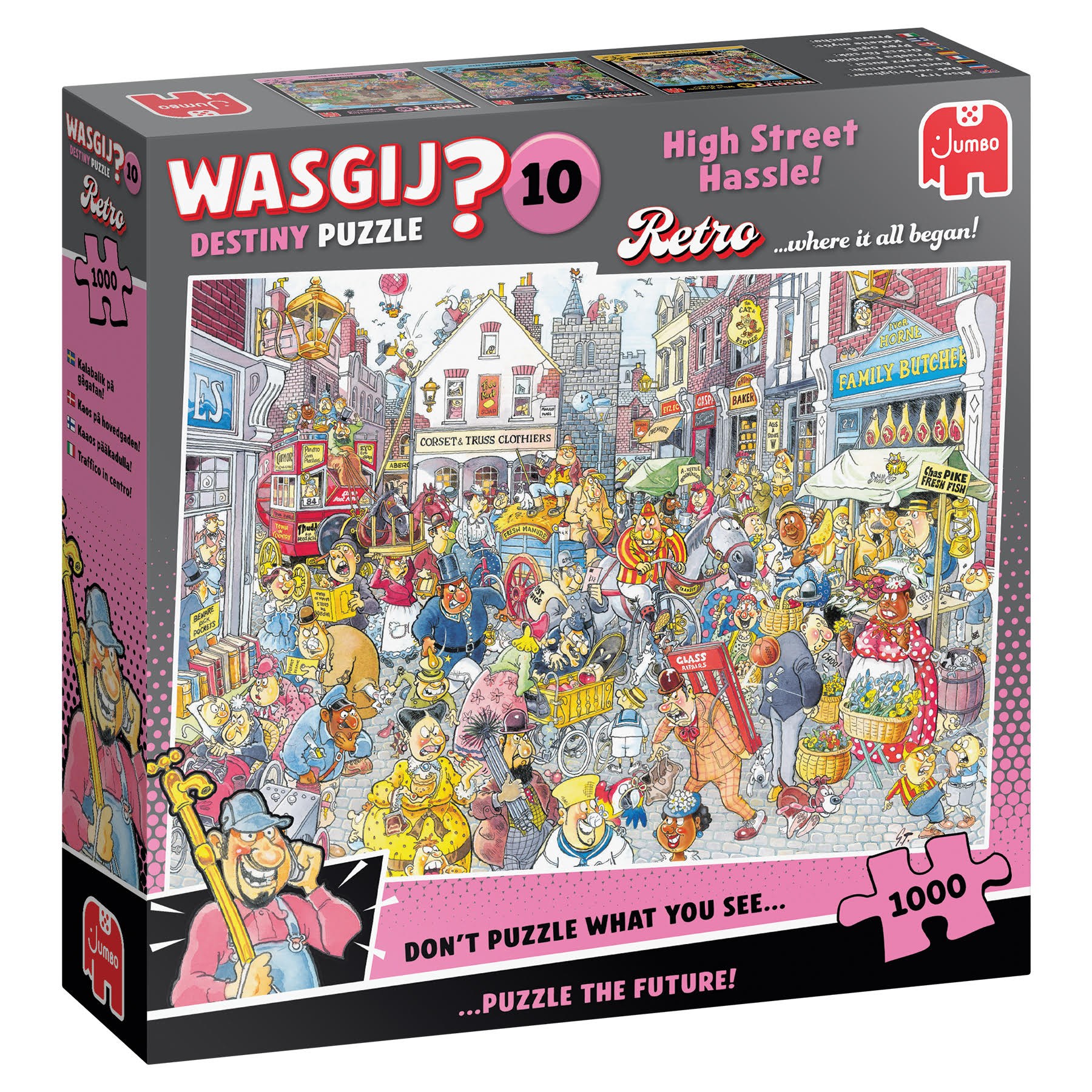 Wasgij Destiny 10 High Street Hassle! (1000) Puslespil 1110100802