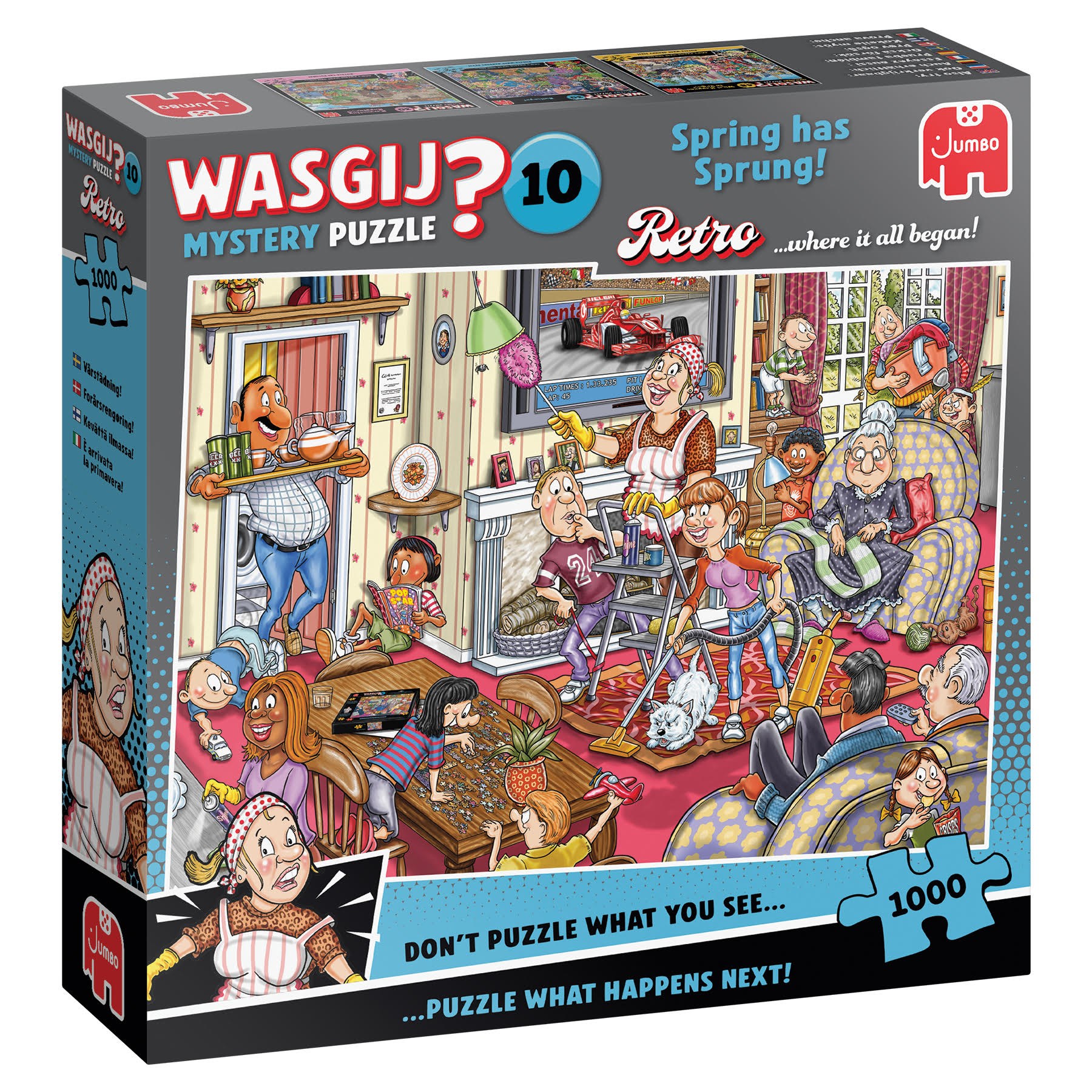 Wasgij Mystery 10 Spring has Sprung! (1000)