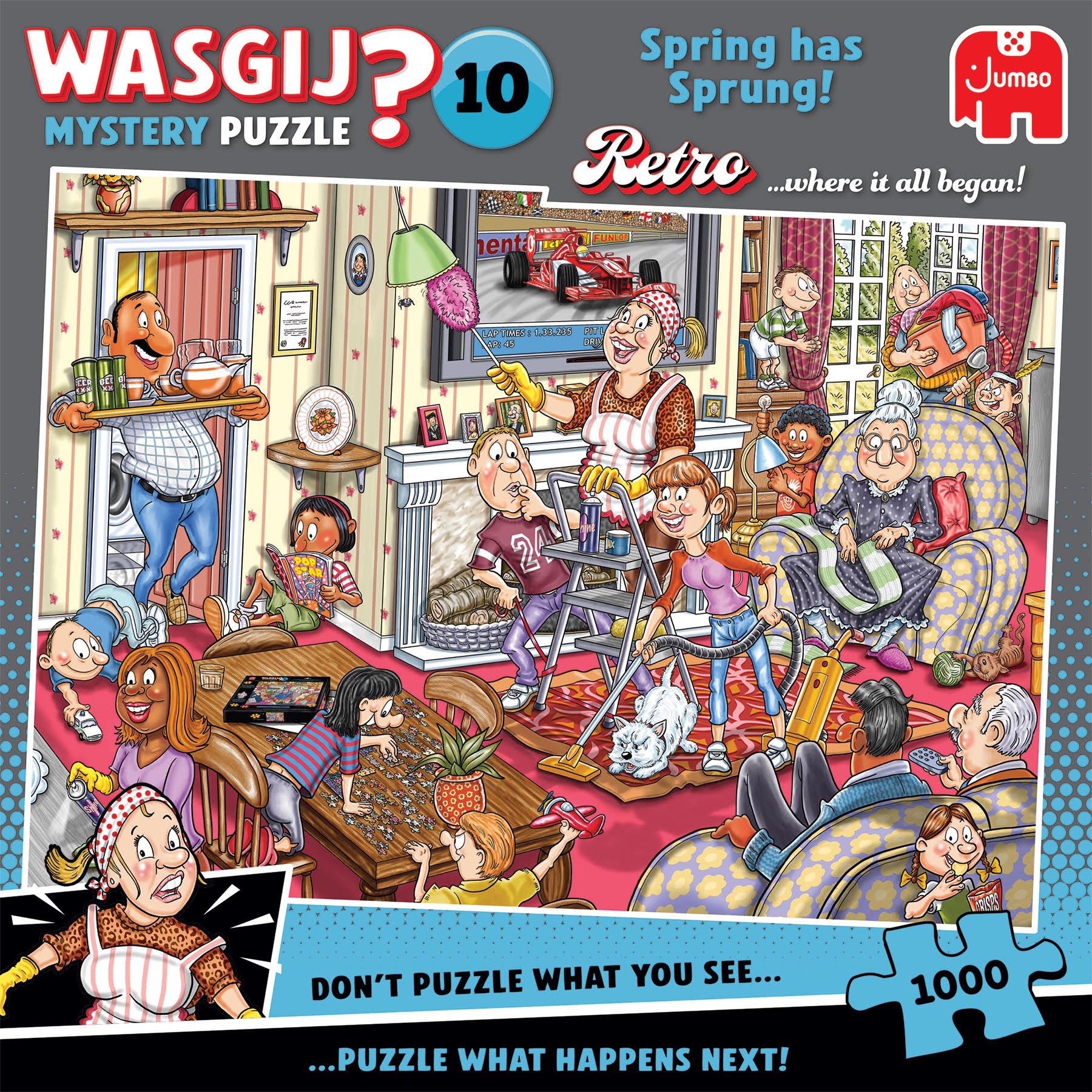 Wasgij Mystery 10 Spring has Sprung! (1000)