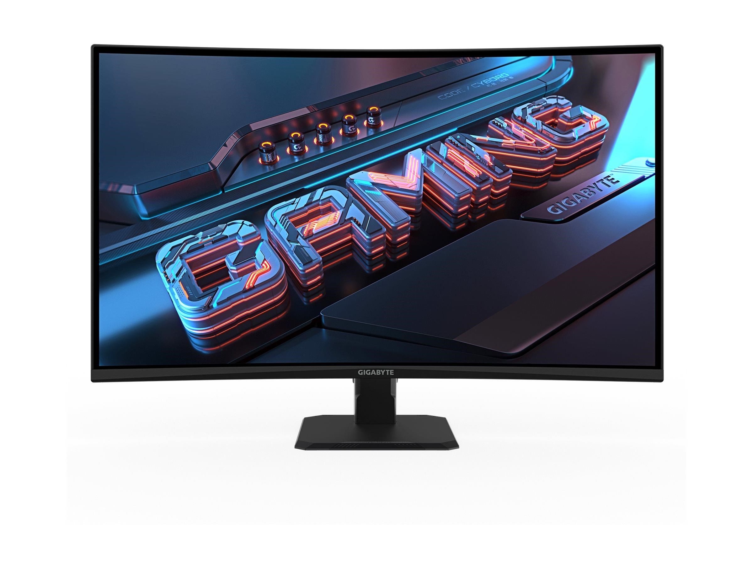 32" GIGABYTE GS32QCA - 2560x1440 (QHD) - 180Hz - VA Computerskærm Black GS32QCA EK