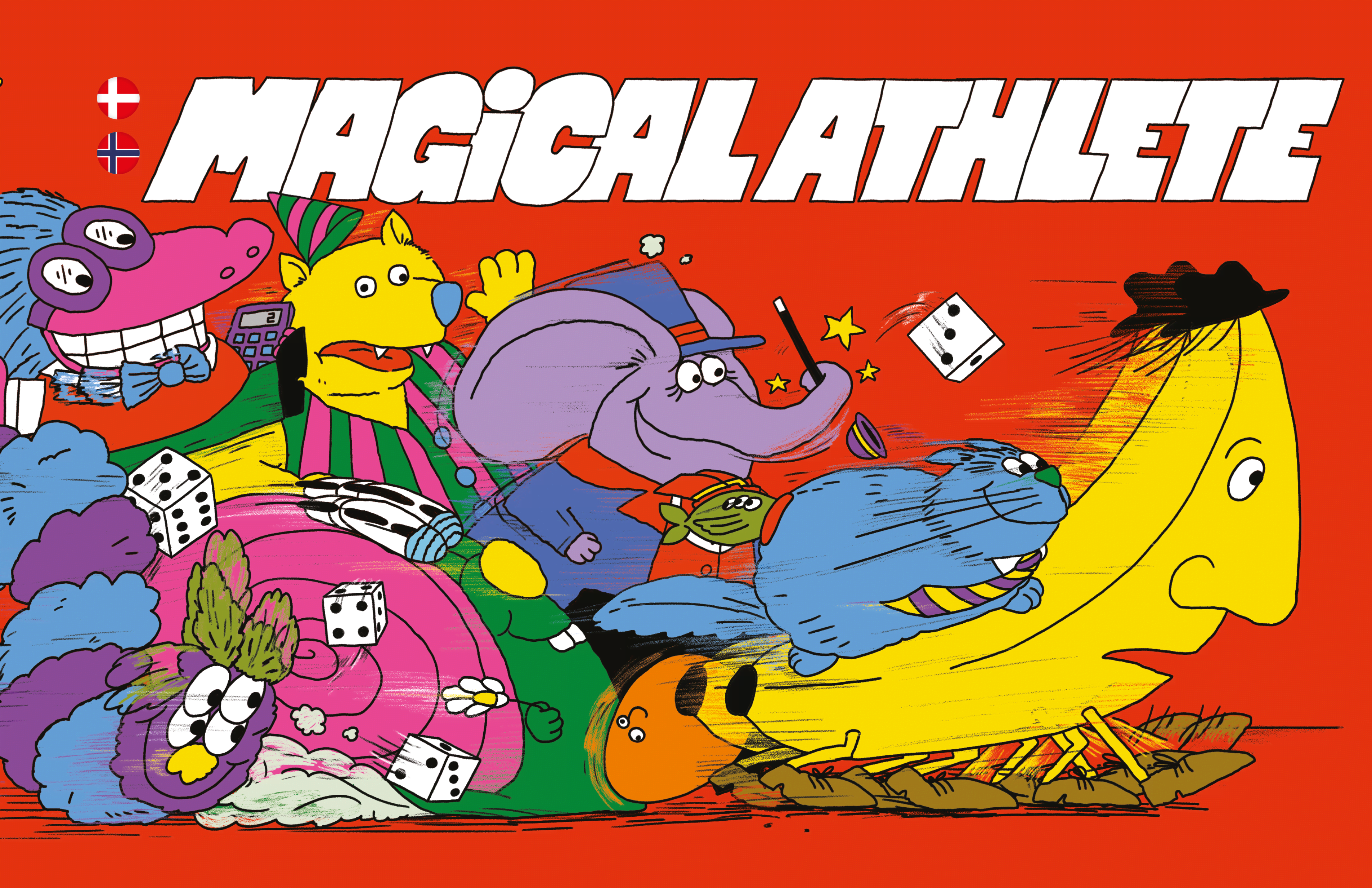 Asmodee Magical Athlete (DK/NO) Brætspil CMYMAG0101DKNO