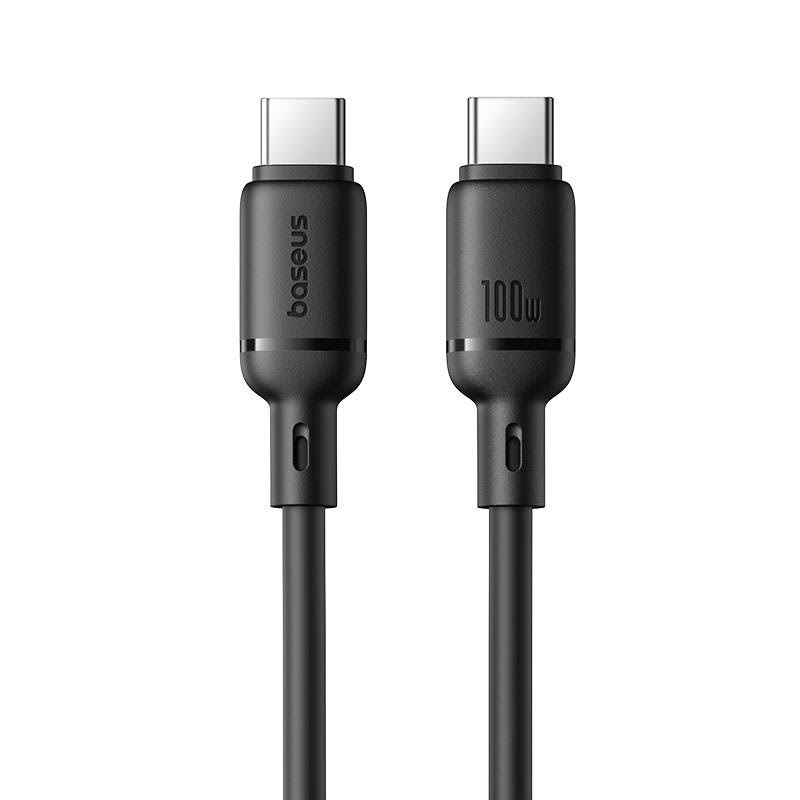 Baseus Silky Series Fast Charging Cable Type-c to Type-C 100W Usb Kabel Sort P10377704113-00