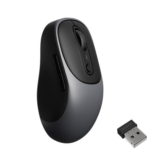 Keychron BM24 Wireless Mouse - Mus - Optisk - 6 knapper - Grå Mus BM24-C61