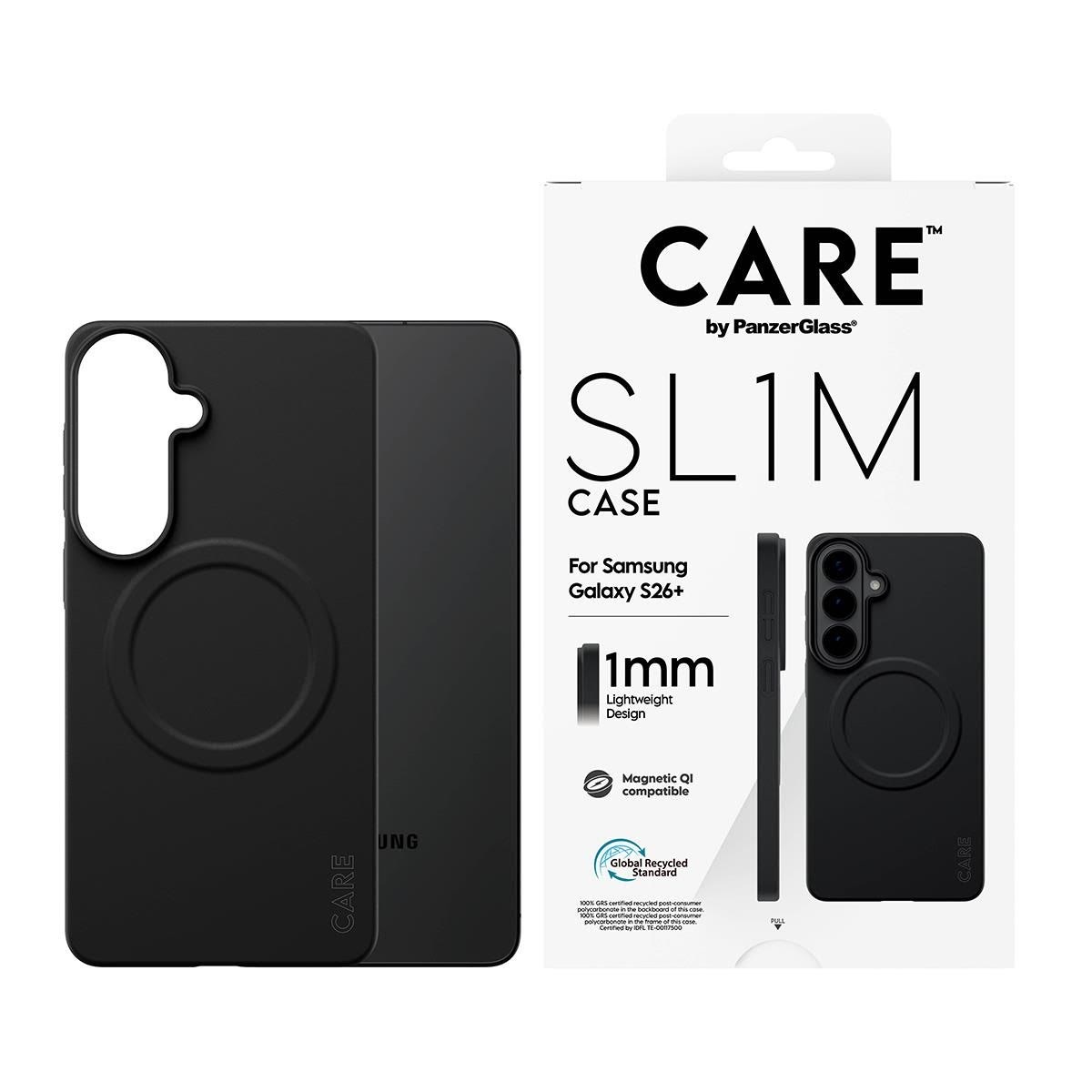 CARE by PanzerGlass SL1M Case Black Samsung Galaxy S26+ Mobilcover CR06231