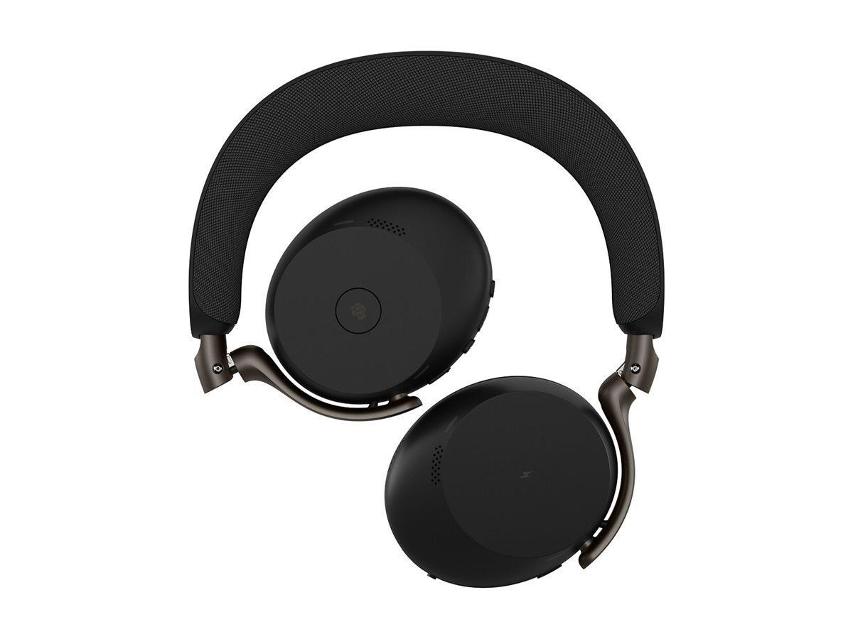 Jabra Evolve3 75 MS Link390c - Black Hovedtelefoner Og Headset Sort 37599-999-899