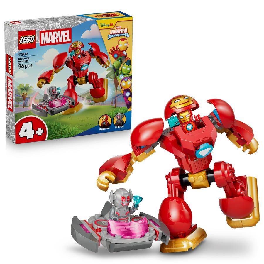 LEGO Disney Junior Marvel 11209 Ultron mod Iron Man legetøj 4+ år