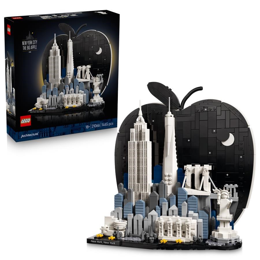 LEGO Architecture 21066 New York City - The Big Apple byggesæt 18+ år
