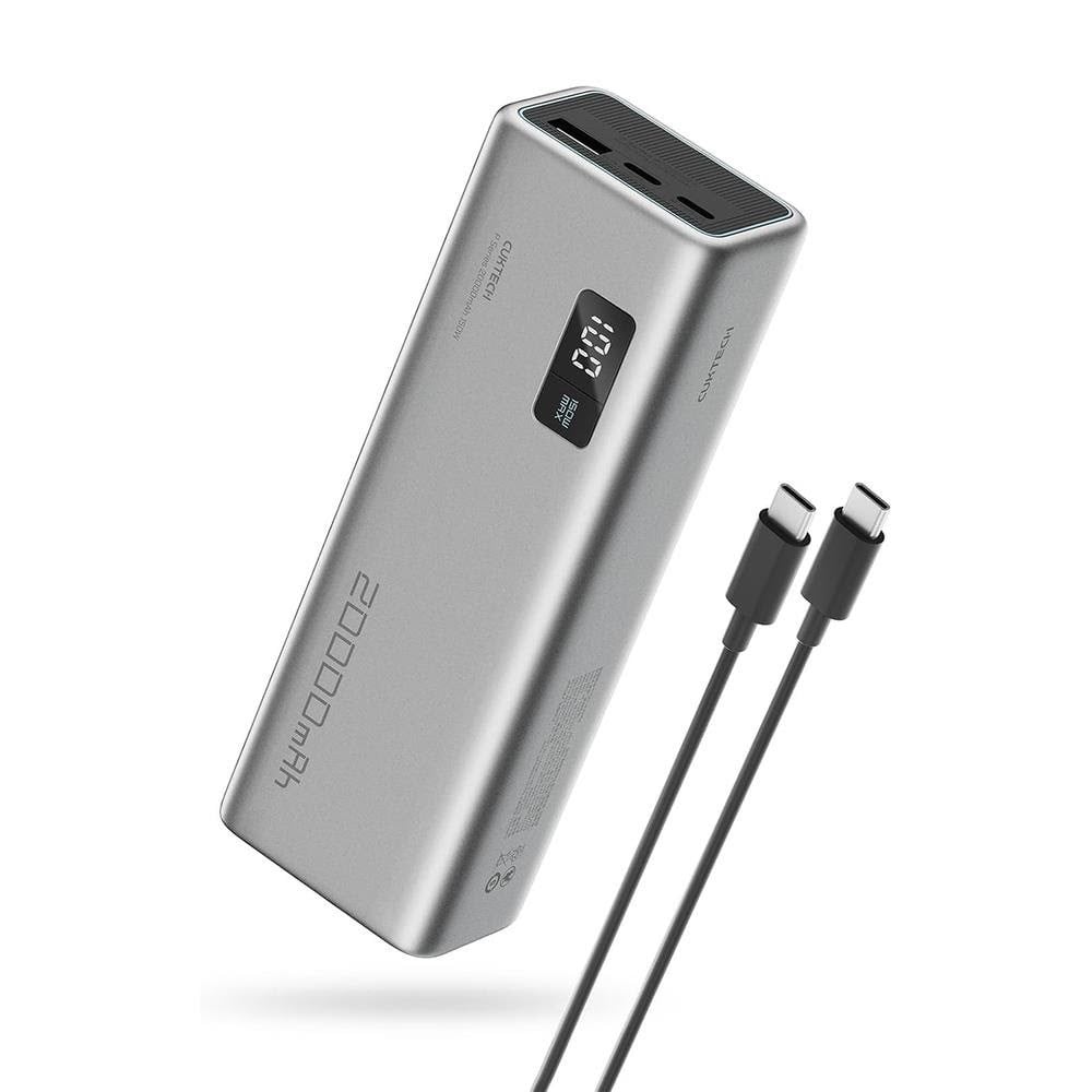 CUKTECH P+Series No. 15 150W - 20000 mAh Powerbank Grå CUKPB200GLBK