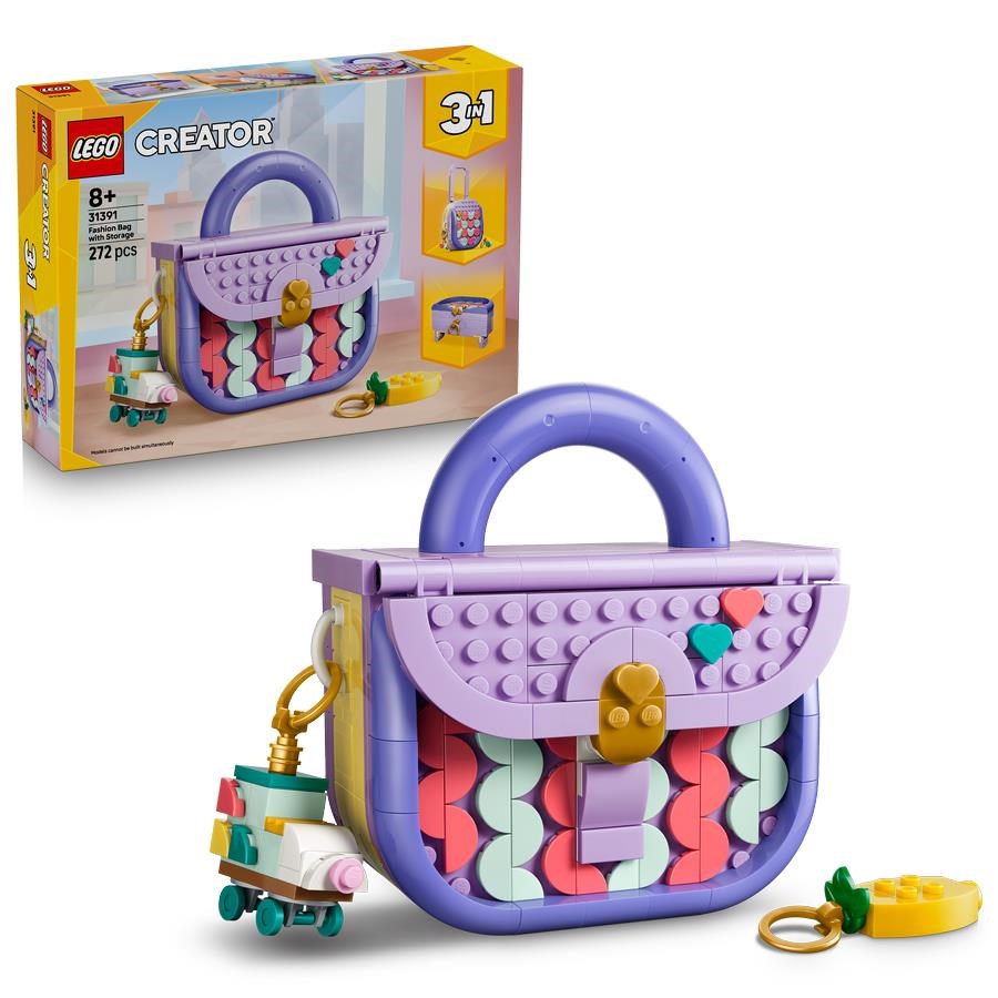 LEGO Creator 31391 Modekunst: Taske med opbevaring