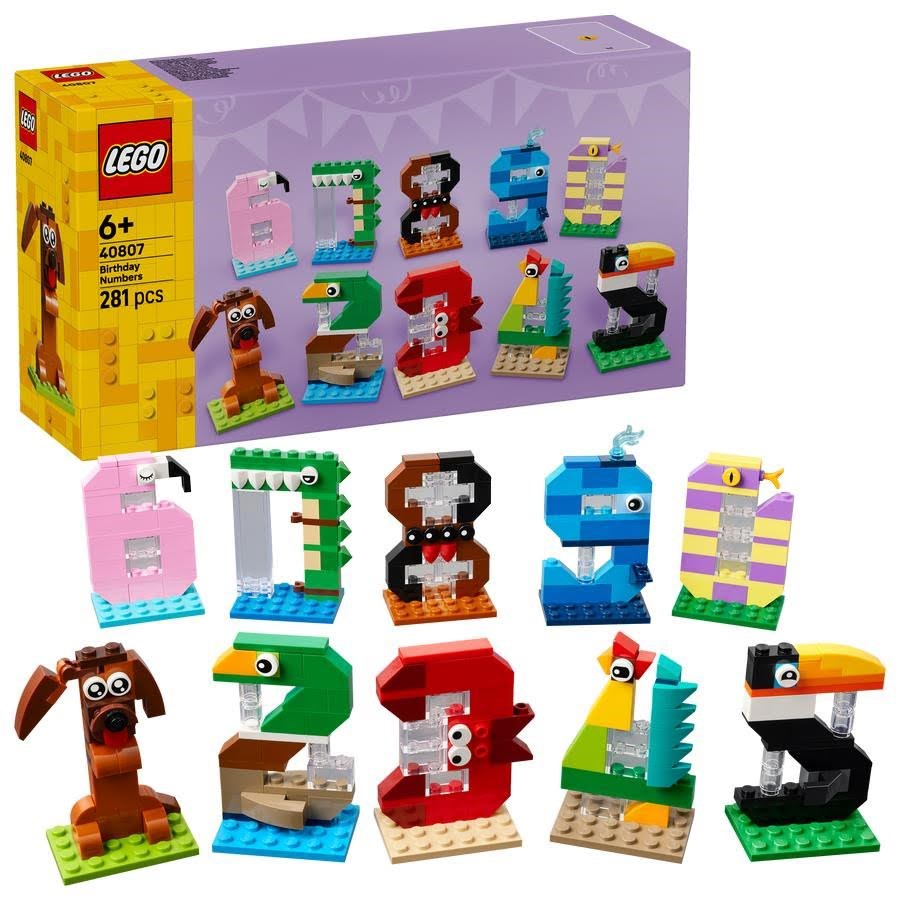LEGO Icons 40807 Fødselsdagstal