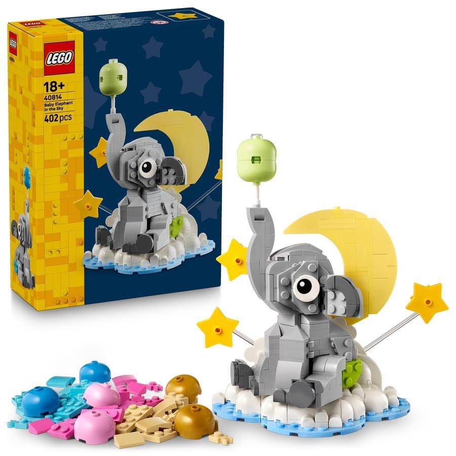 LEGO Icons 40814 Elefantunge på en sky byggesæt 18+ år