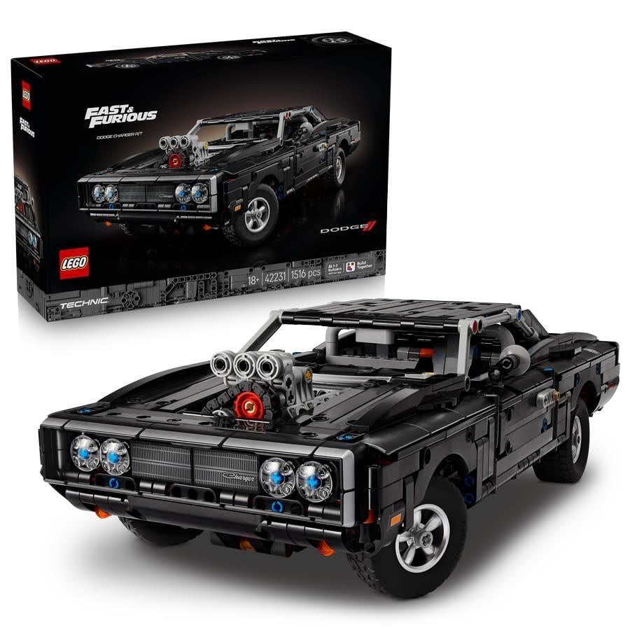 LEGO Technic 42231 Fast and Furious Dodge Charger R/T-bil