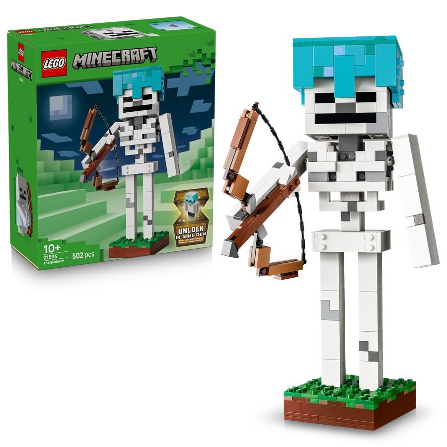 LEGO Minecraft 21594 Skelettet byggesæt 10+ år
