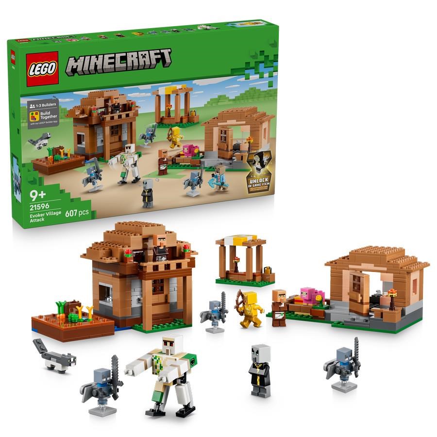 LEGO Minecraft 21596 Troldkarl-landsbyangreb byggesæt 9+ år