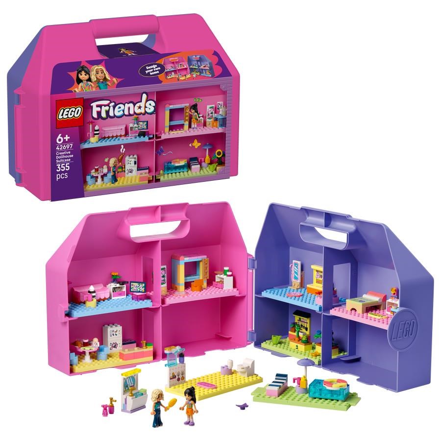 LEGO Friends 42697 Kreativ dukkehuskuffert legetøj 6+ år