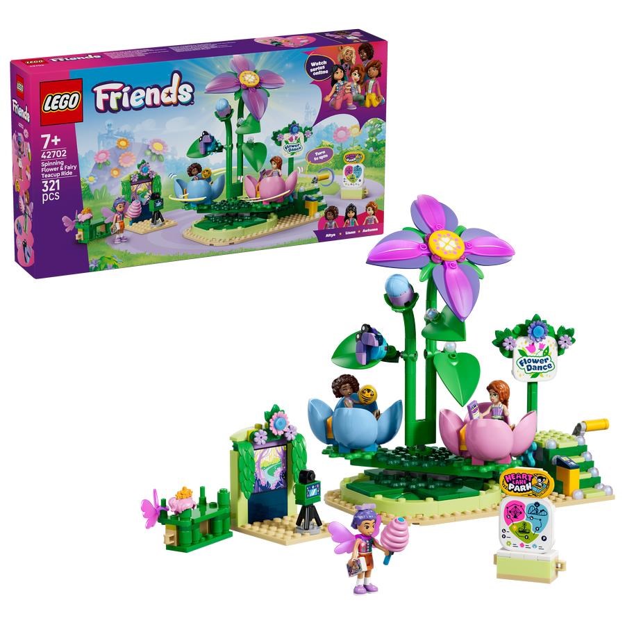 LEGO Friends 42702 Tekop-karrusel med blomster og feer