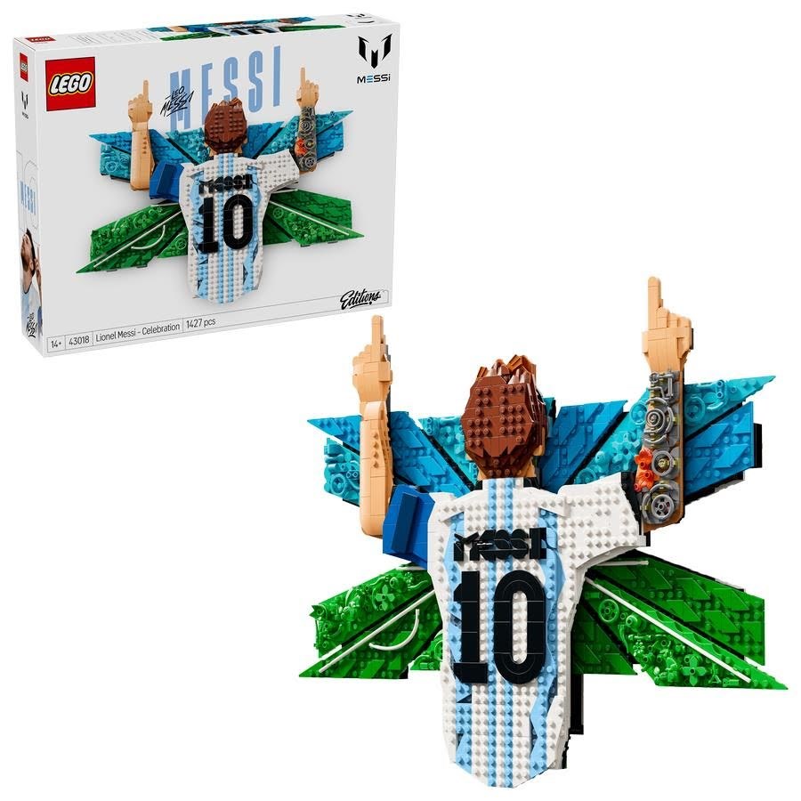 LEGO Editions 43018 Lionel Messi - jubelscene
