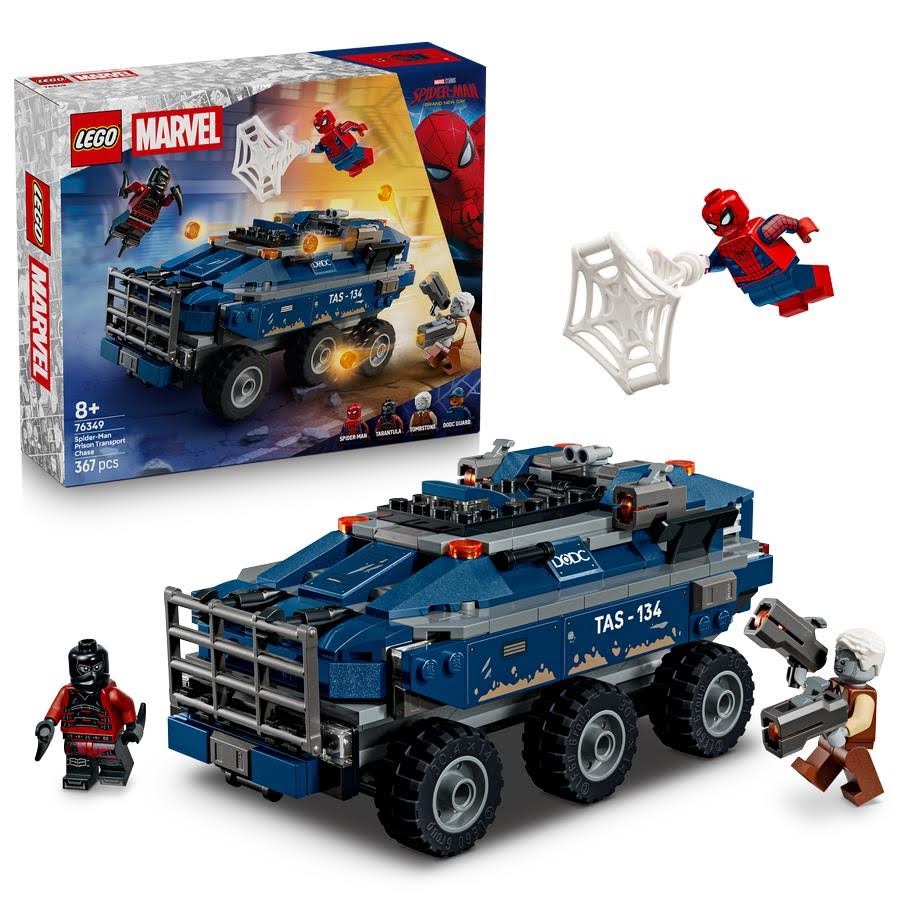 LEGO Super Heroes 76349 Spider-Mans fængselstransport-jagt byggesæt 8+ år
