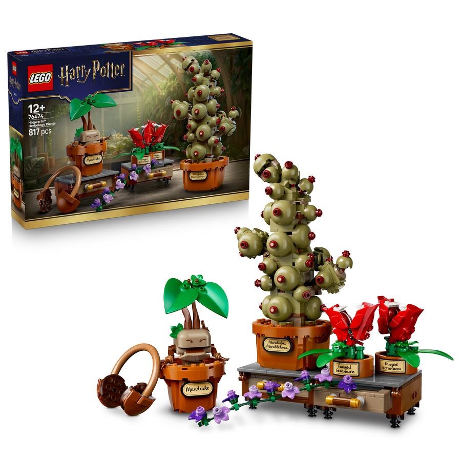 LEGO Harry Potter 76474 Hogwarts Botanik-planter byggesæt 12+ år