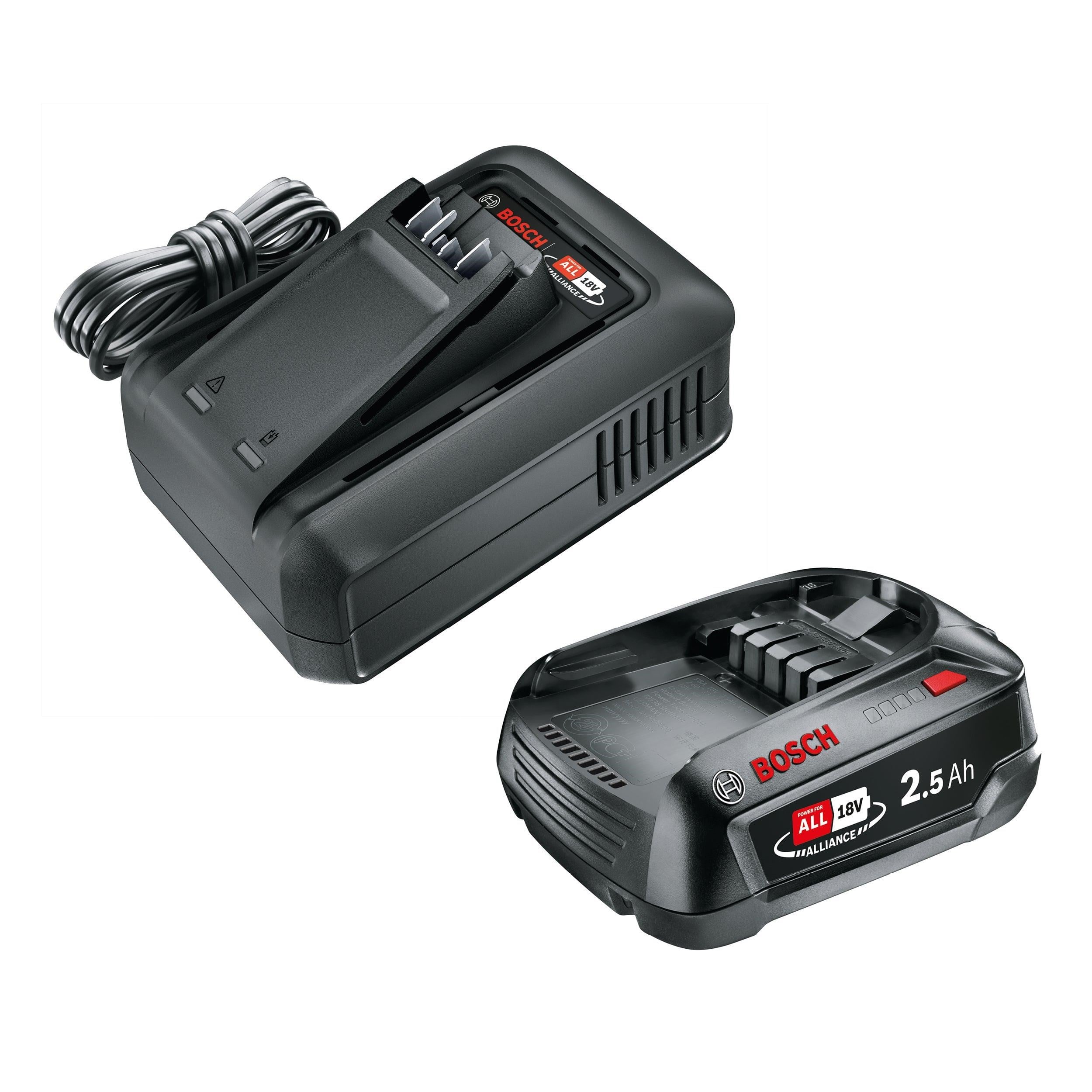 Gardena Batteri og hurtiglader QC AL18V-44+1x2.5Ah P4A, sæt Akku Lader 14913-20.000.00