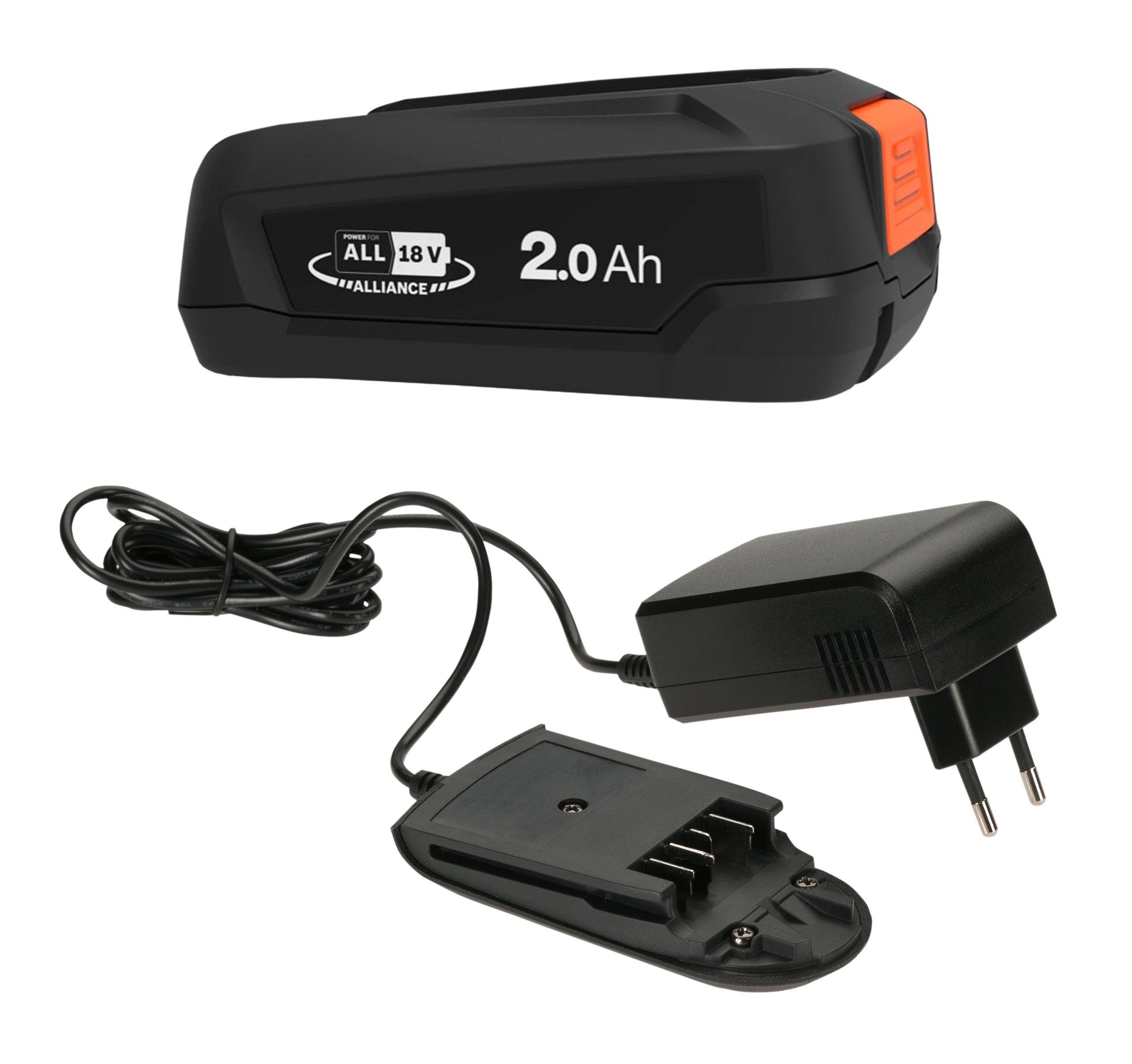 Gardena Starter kit P4A 1 x system battery PBA 18V/45 2.0 Ah + quick charger AL 18V-20 Akku Lader 14916-20.000.00