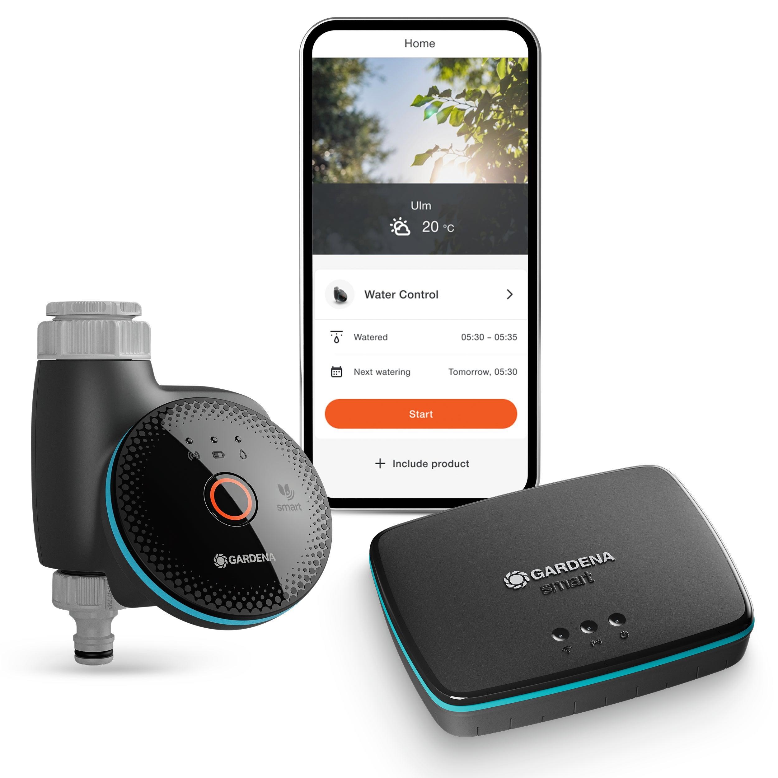 Gardena smart vandingscomputer m. gateway, sæt Havevanding 19043-20.000.00