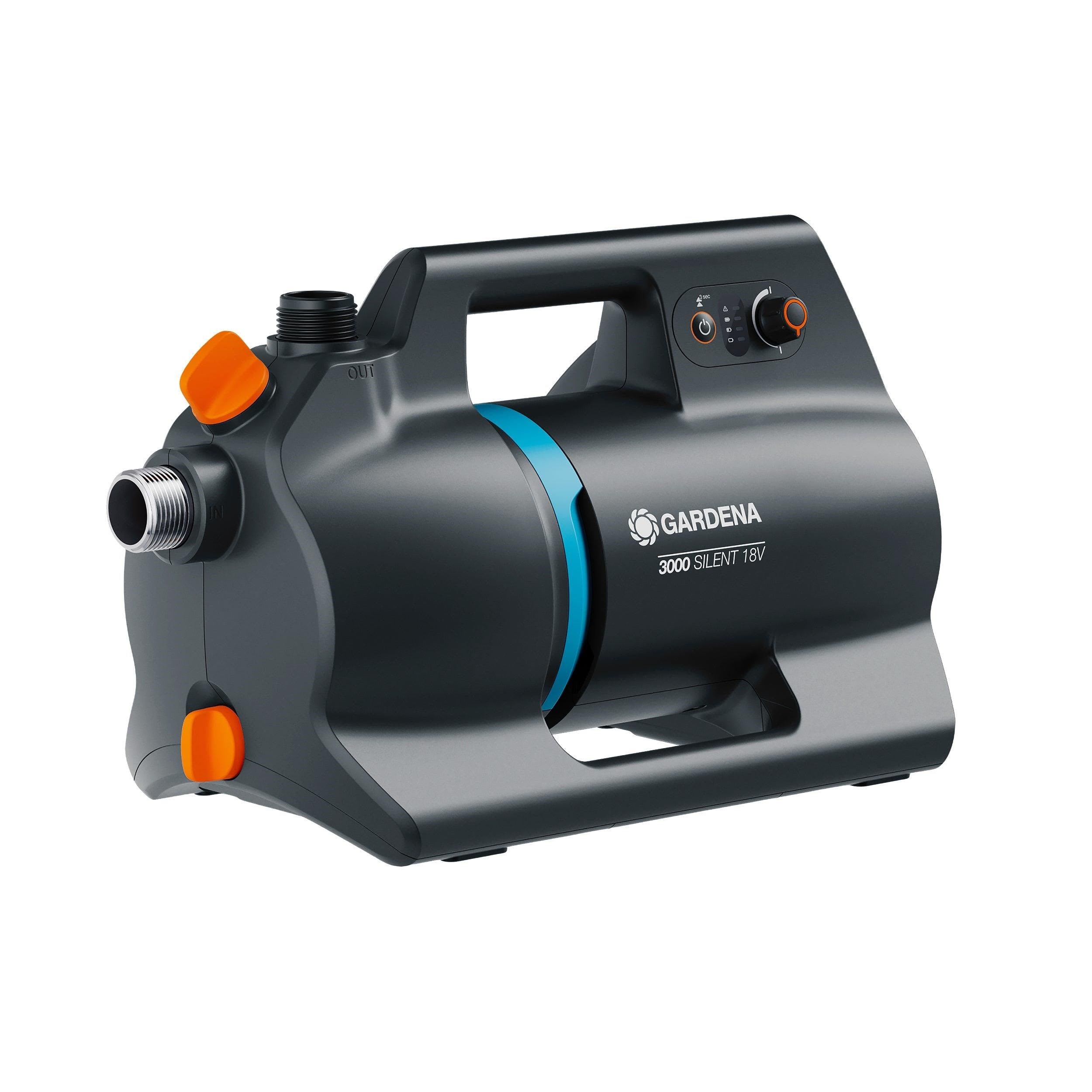 Gardena Batteridrevet trykpumpe 3000 Silent 18V, sæt Plæneklipper 14610-20.000.00