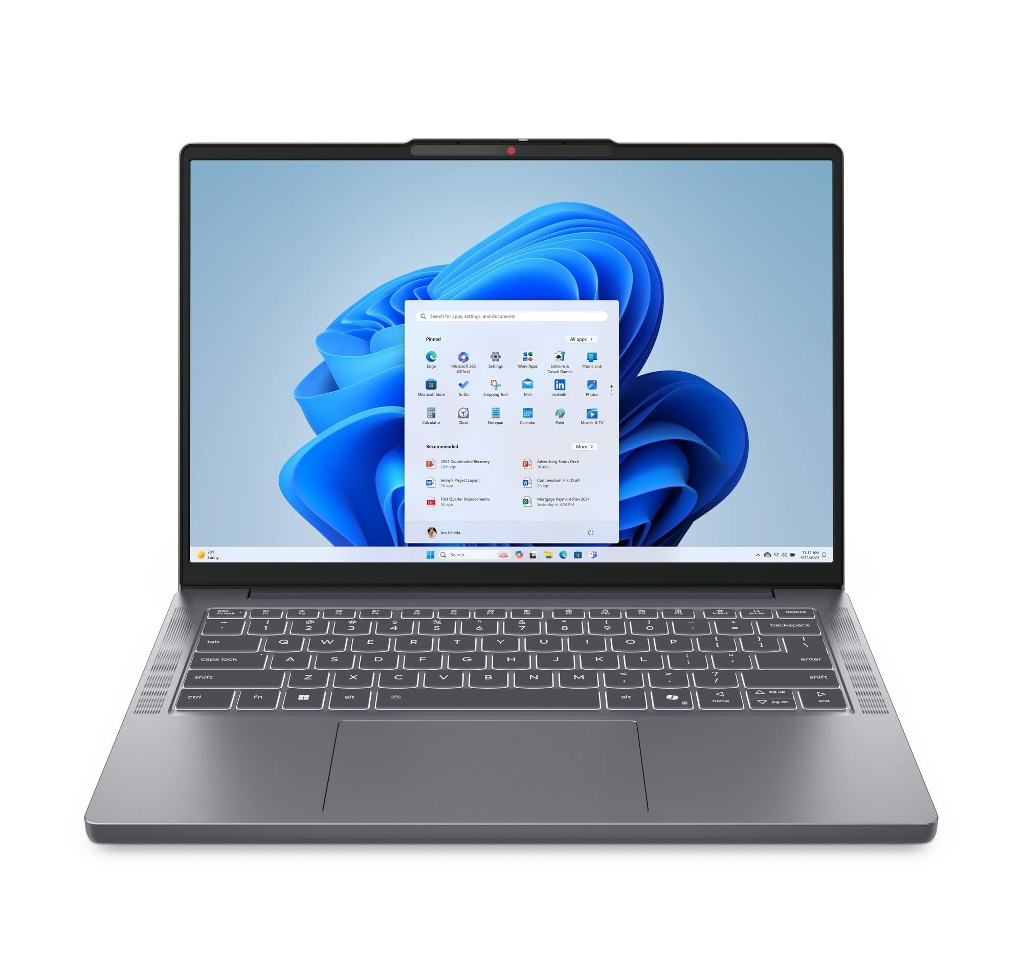 Lenovo IdeaPad Slim 3 - 14" | Core i7 | 16GB | 512GB Bærbar Grå 83K000M3MX