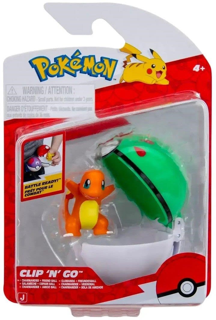 Pokemon Clip N Go Charmander With Friend Ball Pokemon PKW4162