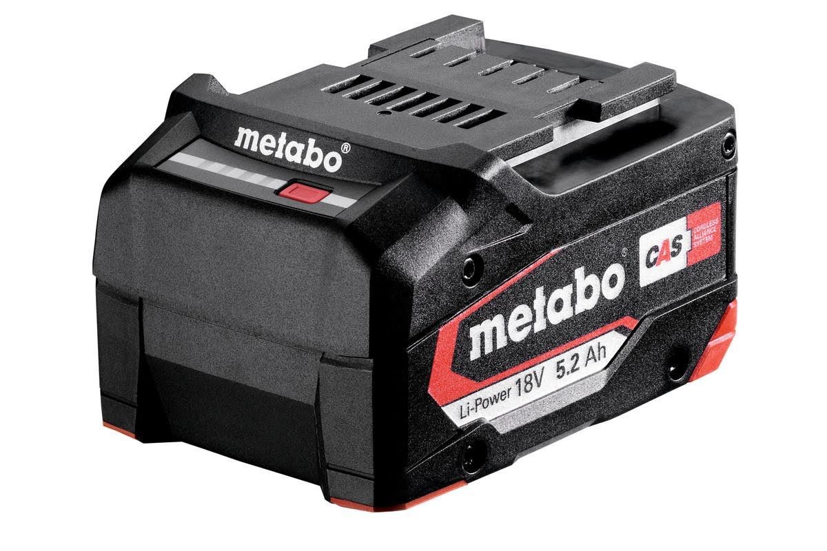 Metabo LiPOWER battery 18 V - 5,2 Ah (625028000) Akku Lader