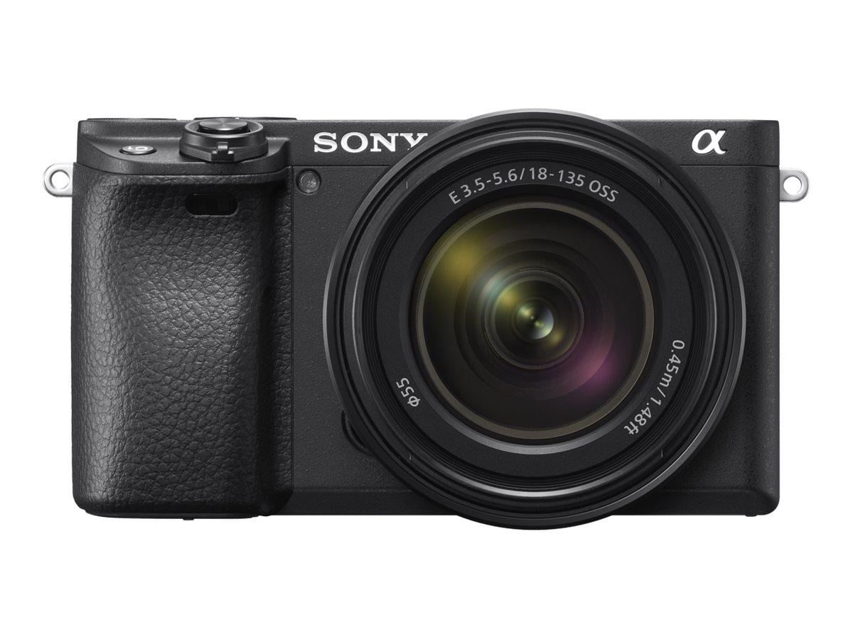 Sony a6400 + E 3.5-5.6 / 18-135mm OSS Kamera Sort ILCE6400AMB.CEC