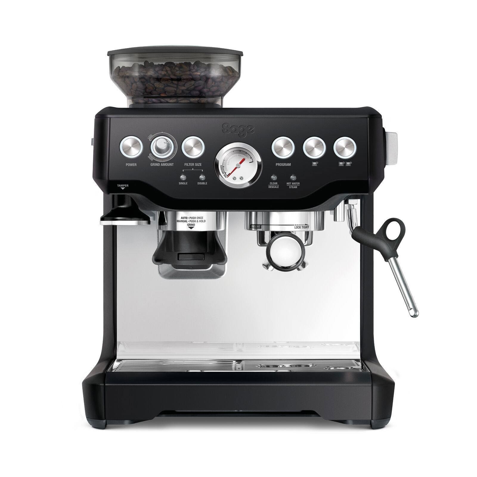 Sage SES875BTR Barista Express Espresso machine - Black Truffle Kaffemaskine Sort 100004043