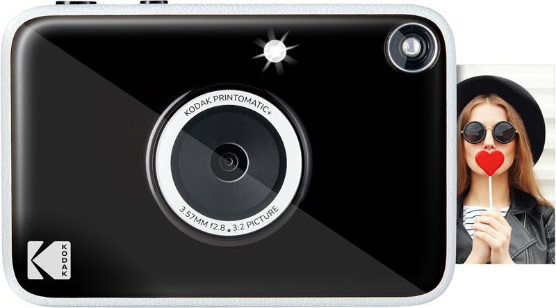 KODAK Printomatic+ - Black Kamera Sort RODOMATICPBK