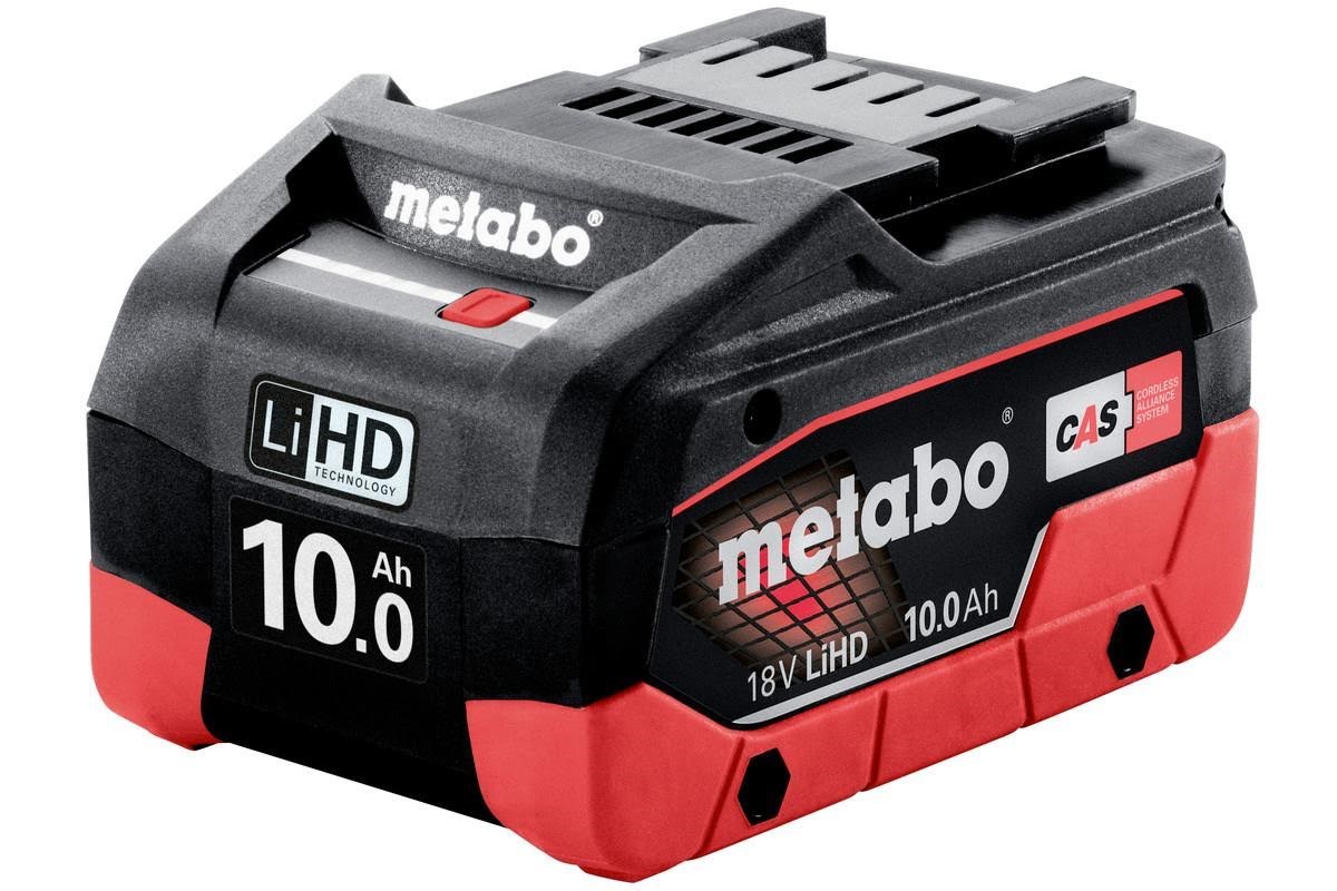 Metabo LiHD batteri 18 V - 10.0 Ah Akku Lader 625549000